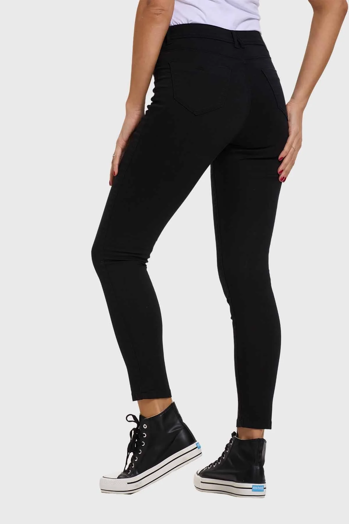 Jeans Mujer Skinny Negro - Image 3