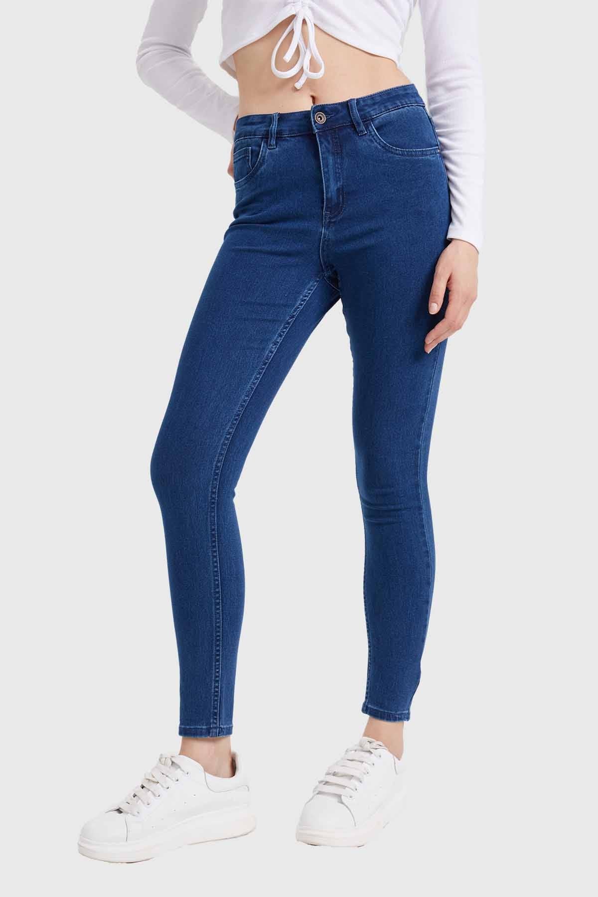 Jeans Mujer Skinny Emilia Azul - Image 2