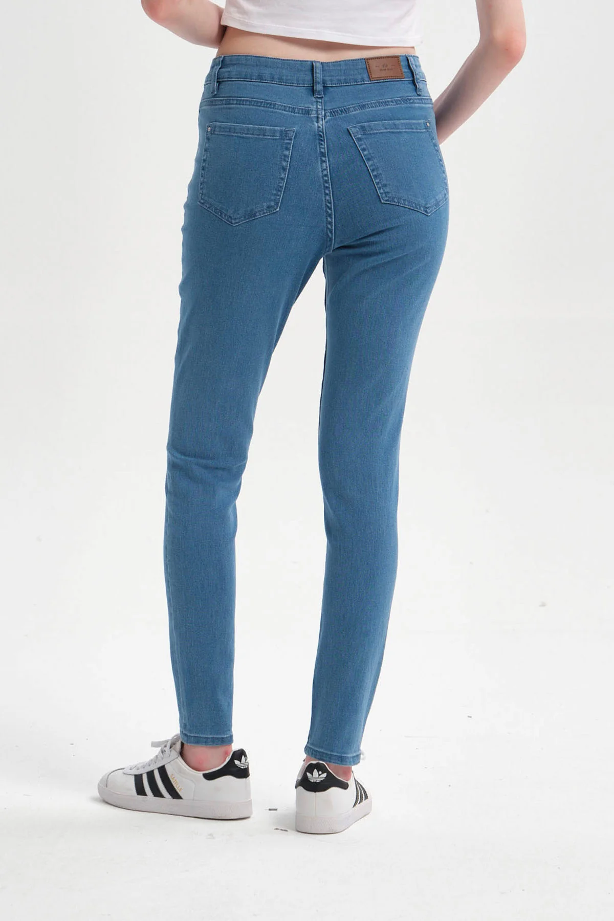 Jeans Mujer Super Skinny Emilia Azul Claro - Image 3