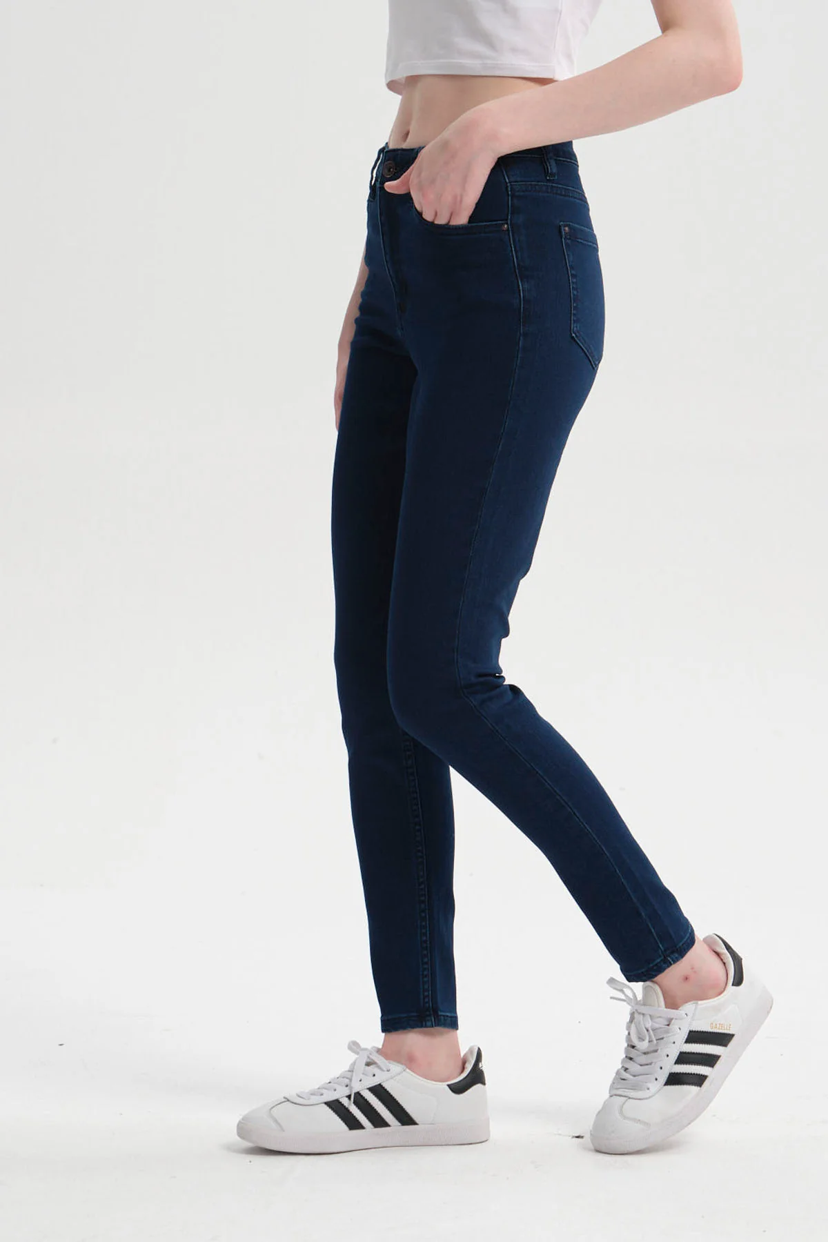 Jeans Mujer Super Skinny Emilia Azul Marino - Image 2