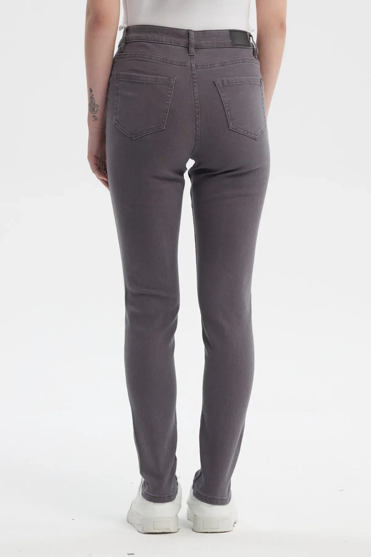 Jeans Mujer Super Skinny Emilia Gris - Image 3