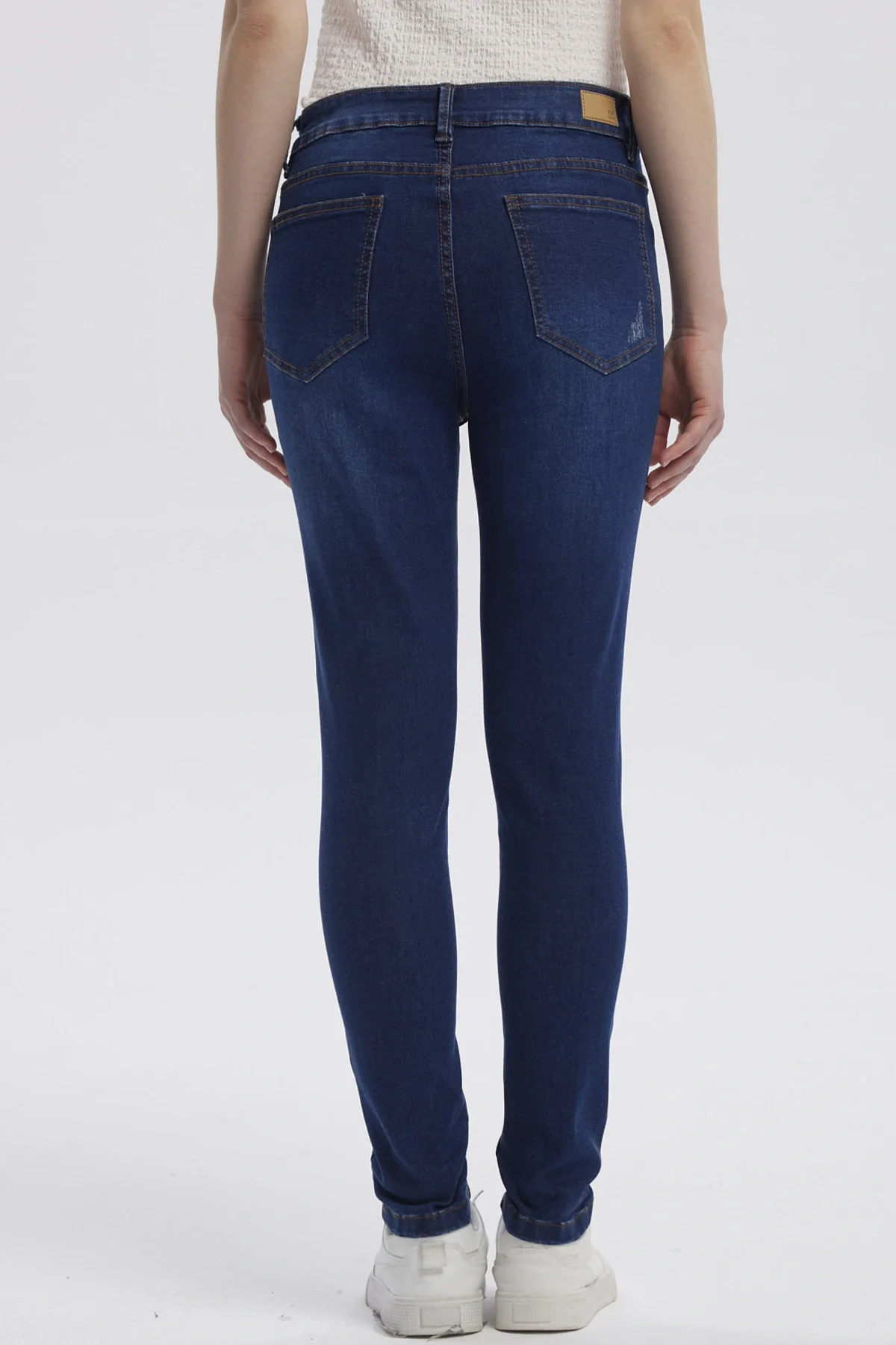 Jeans Mujer Super Skinny Lia Azul Oscuro - Image 3