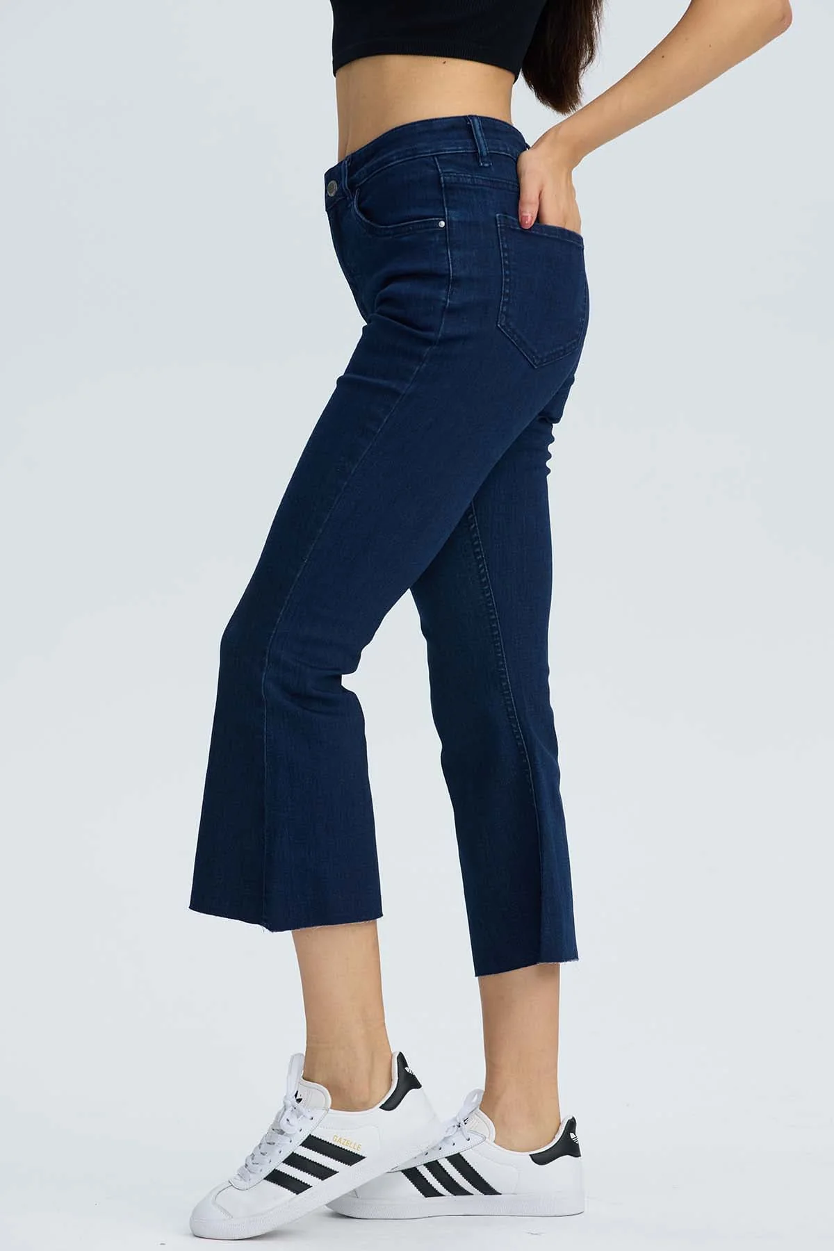 Jeans Mujer Vita Flare Azul Oscuro - Image 2