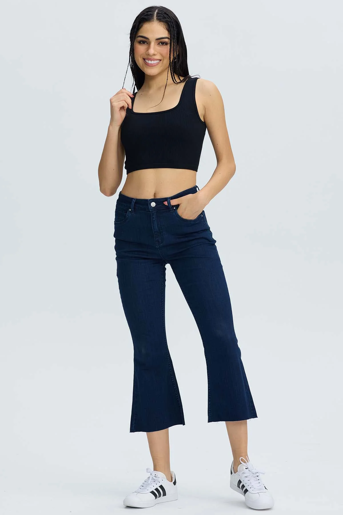 Jeans Mujer Vita Flare Azul Oscuro - Image 4