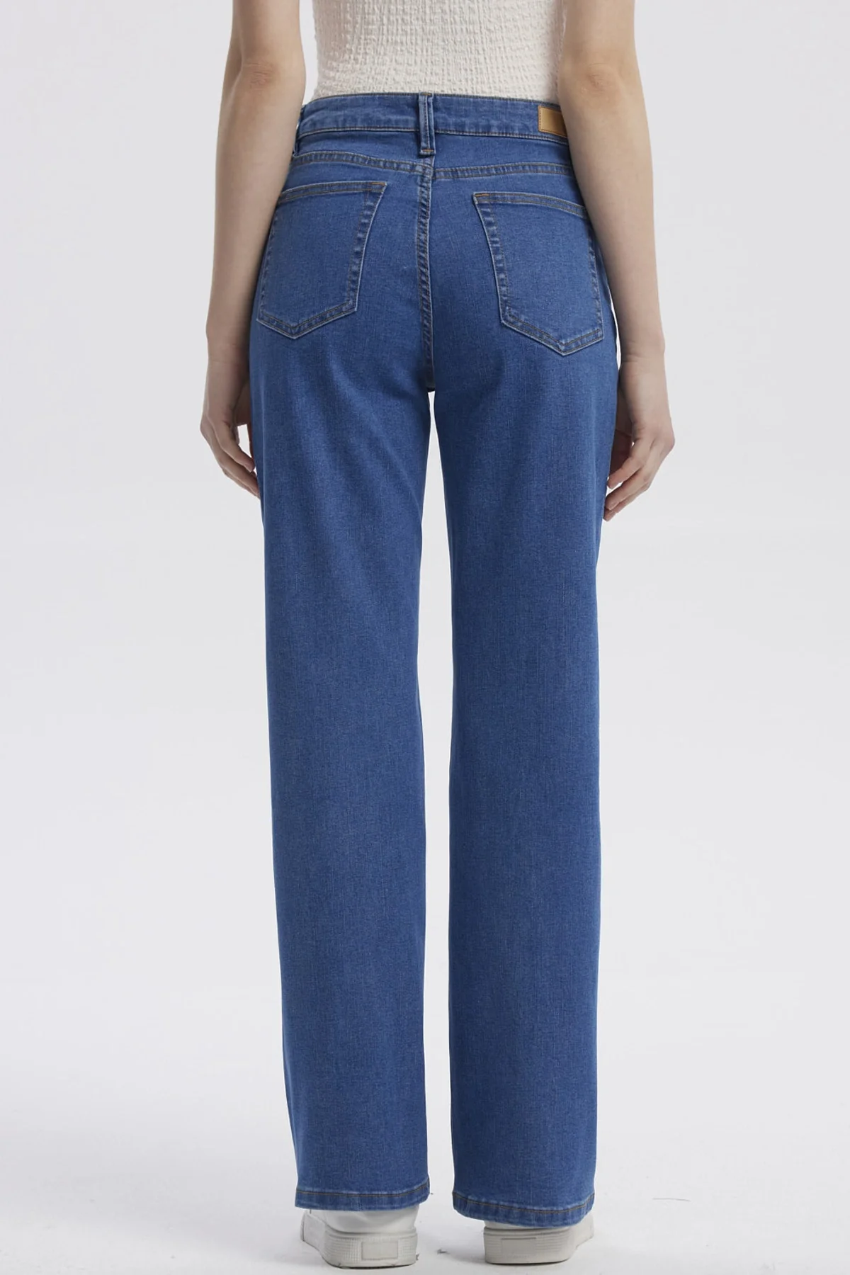 Jeans Mujer Recto Sofia Azul - Image 3