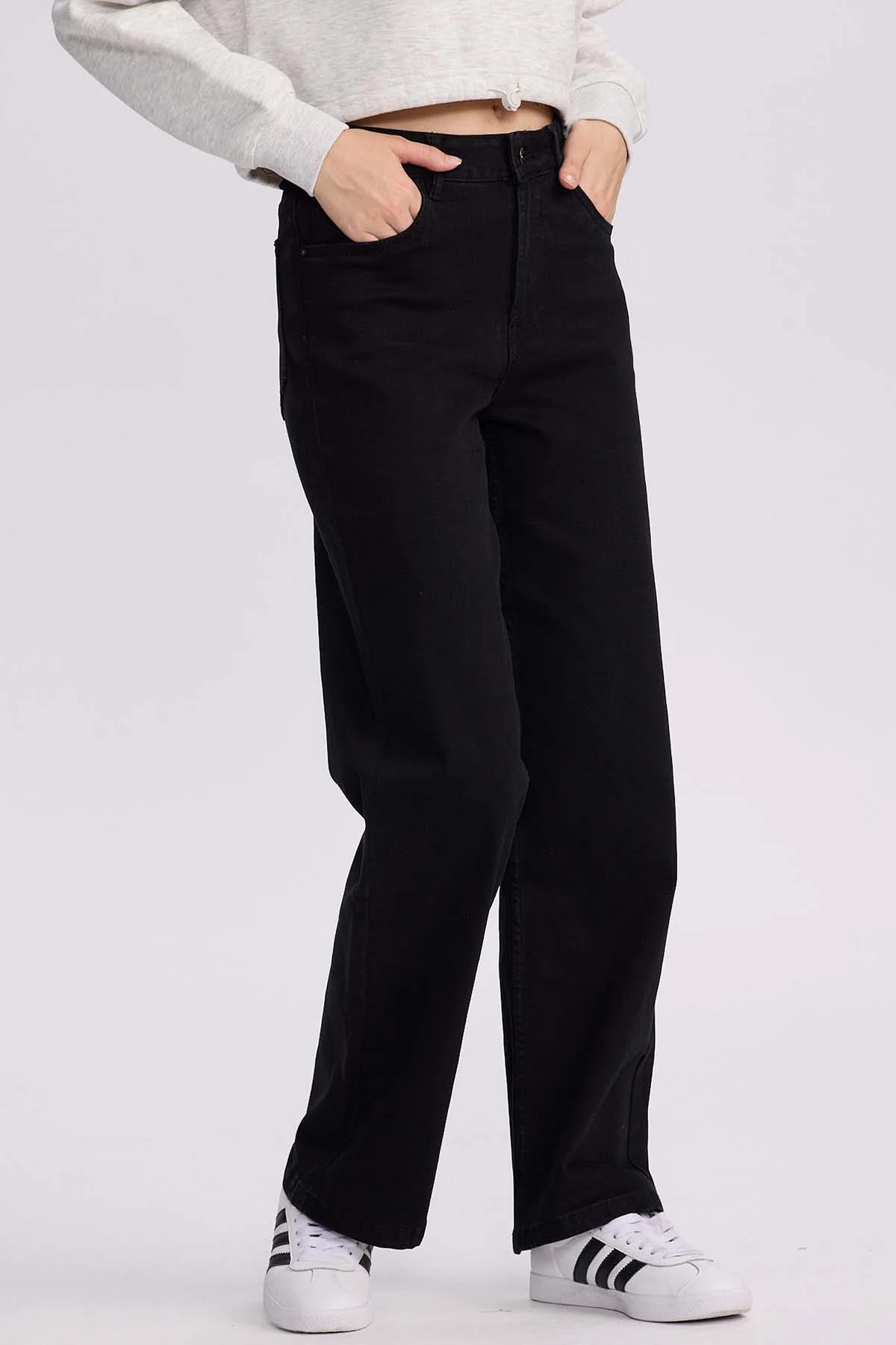 Jeans Mujer Recto Sofía Negro - Image 2