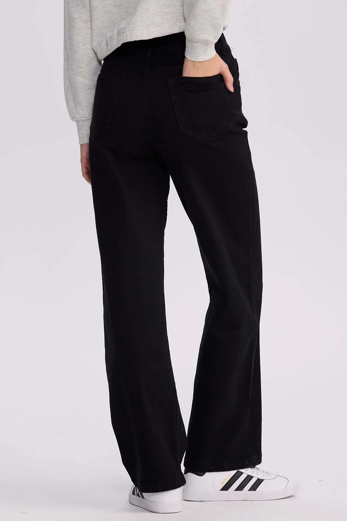 Jeans Mujer Recto Sofía Negro - Image 3