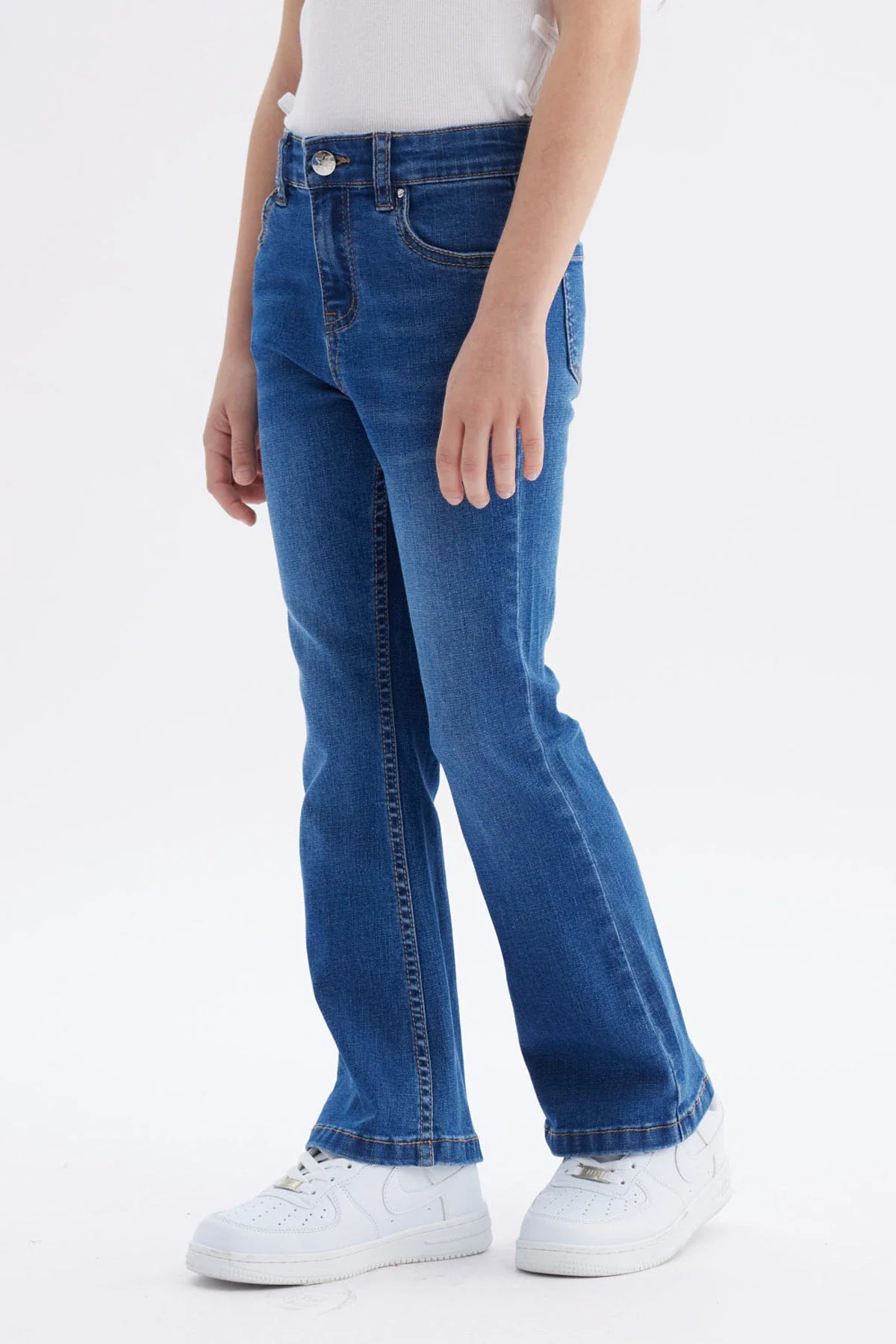 Jeans Niña Flare Azul - Image 2