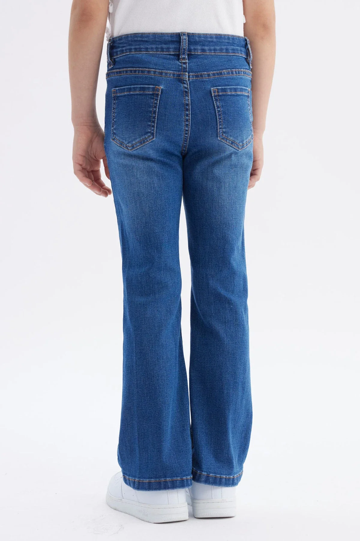 Jeans Niña Flare Azul - Image 3
