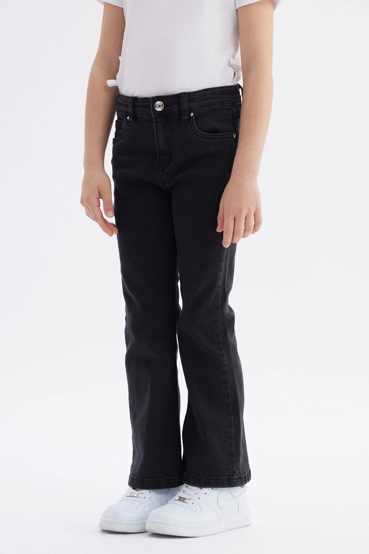 Jeans Niña Flare Negro - Image 2
