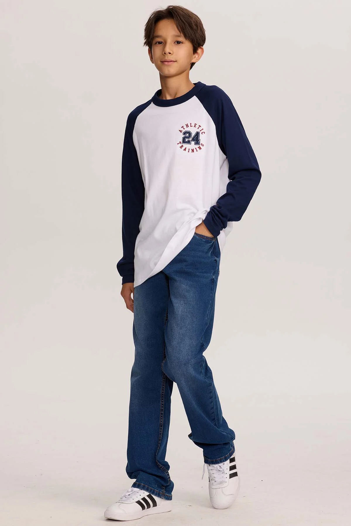 Jeans Niño Básico Azul Oscuro - Image 4