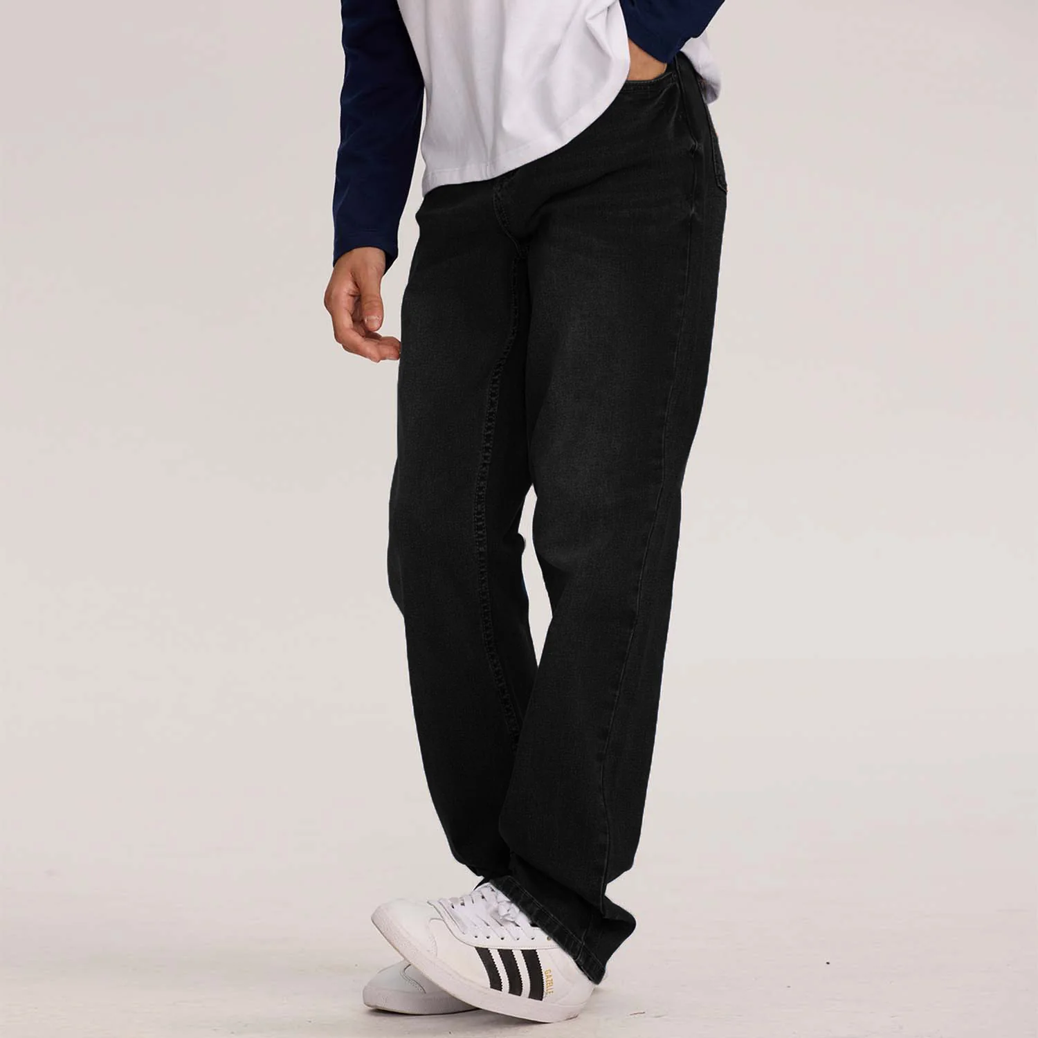 Jeans Niño Básico Negro - Image 2