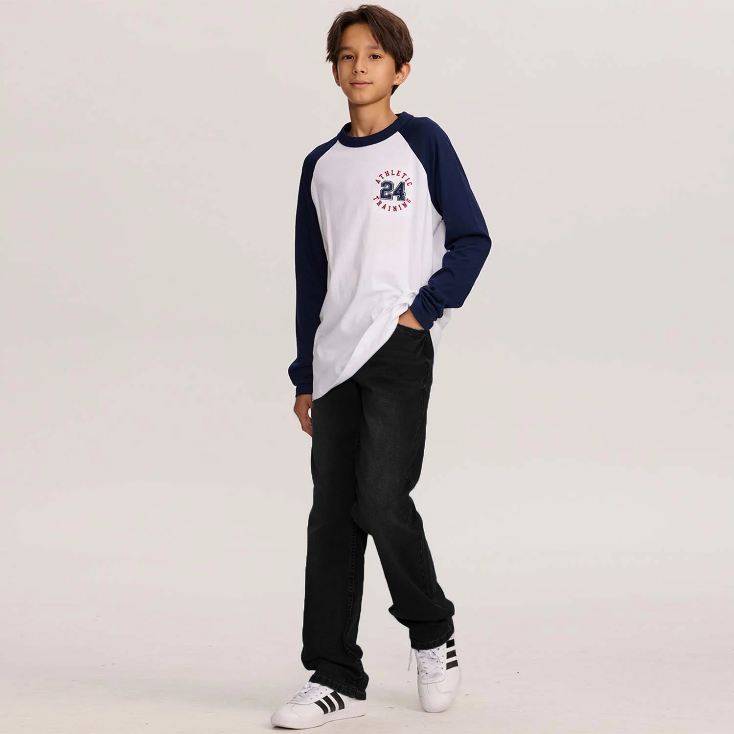 Jeans Niño Básico Negro - Image 4