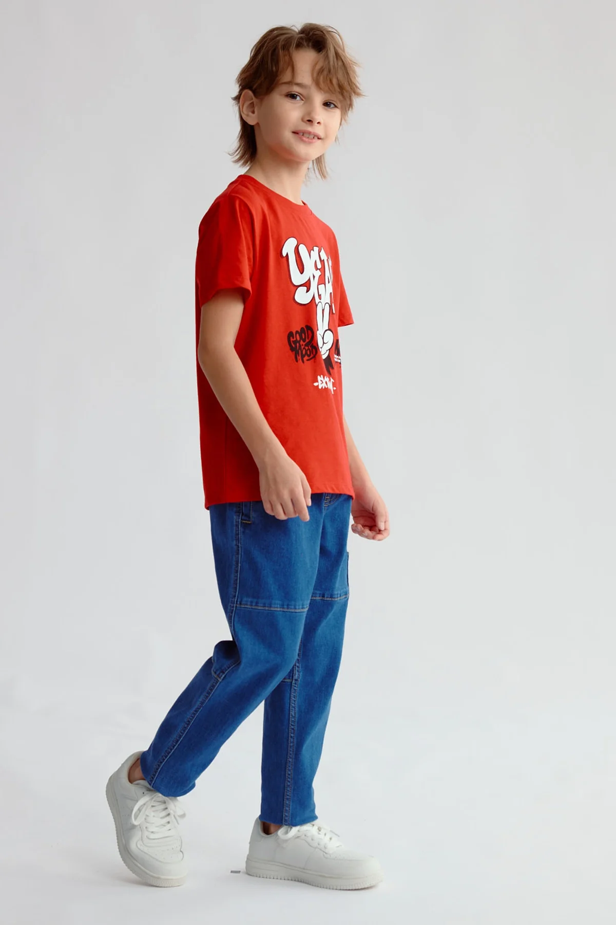 Jeans Niño Cargo Toddler Azul - Image 4