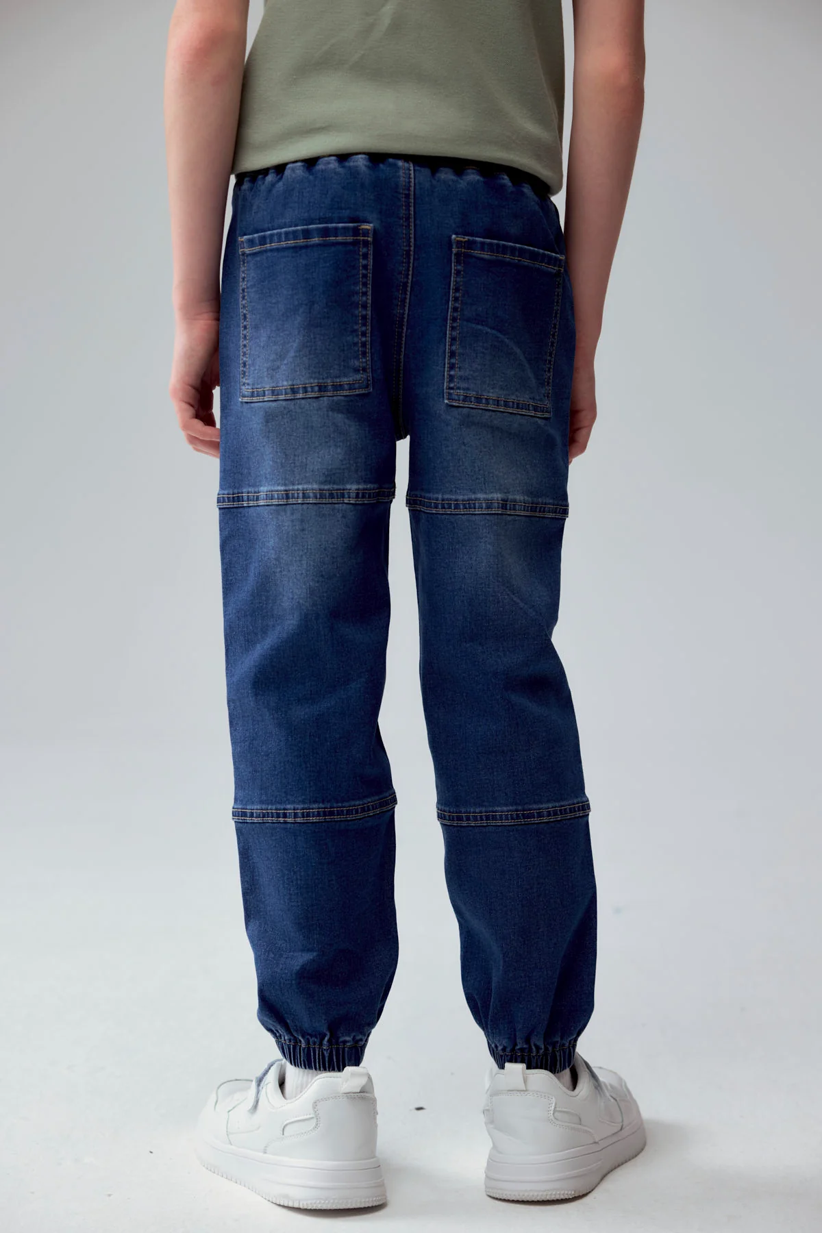 Jeans Niño Jogger Azul - Image 3