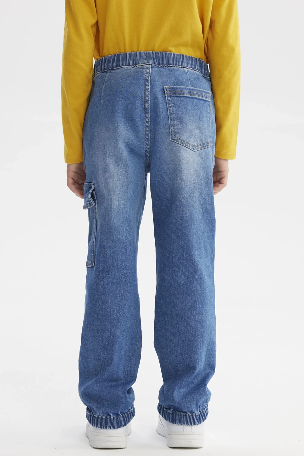 Jeans Niño Pitillo Azul Oscuro - Image 3