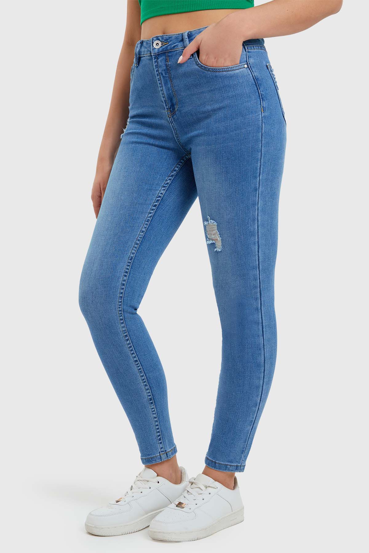 Jeans Skinny Lia Azul - Image 2