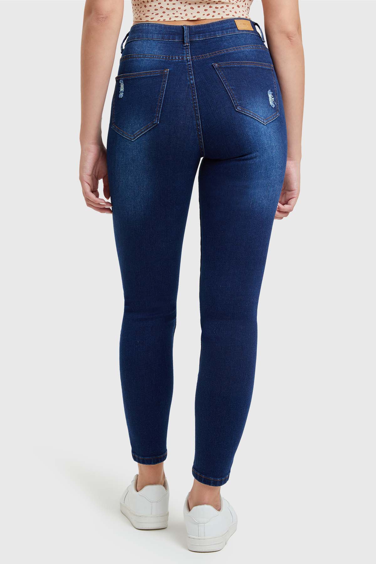 Jeans Skinny Mujer Lia Azul - Image 3