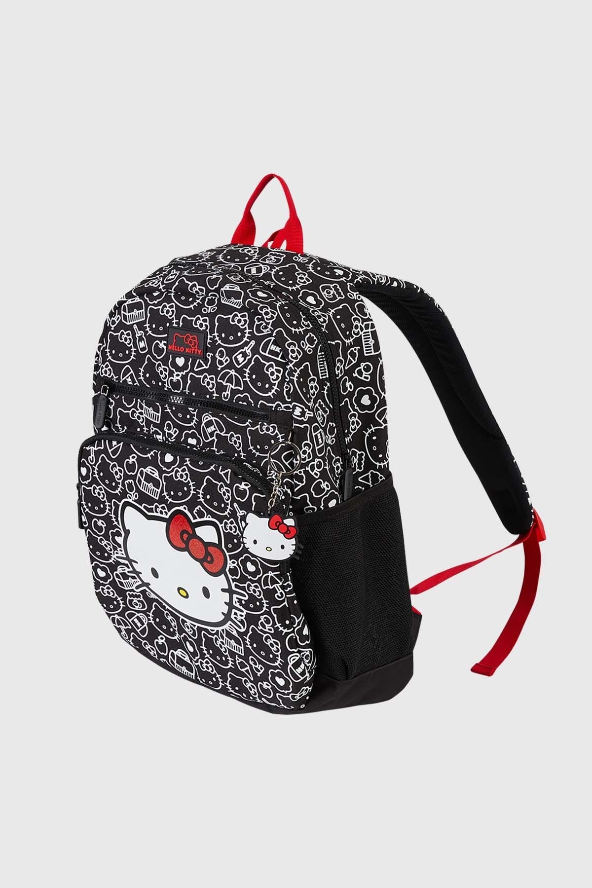 Mochila Escolar Infantil Hello Kitty 25 Lt. Negro - Image 2