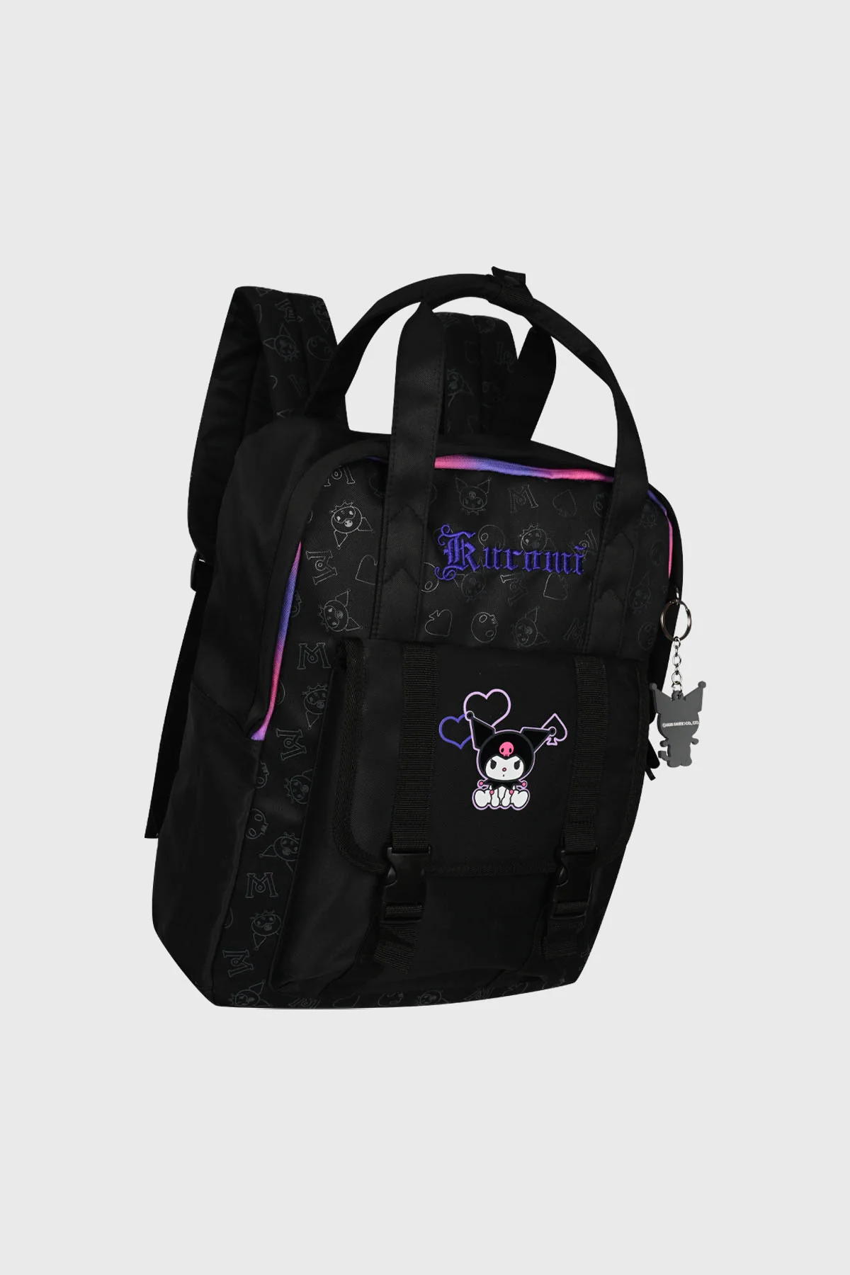 Mochila Unisex Kuromi 28 Lt. Negro - Image 2