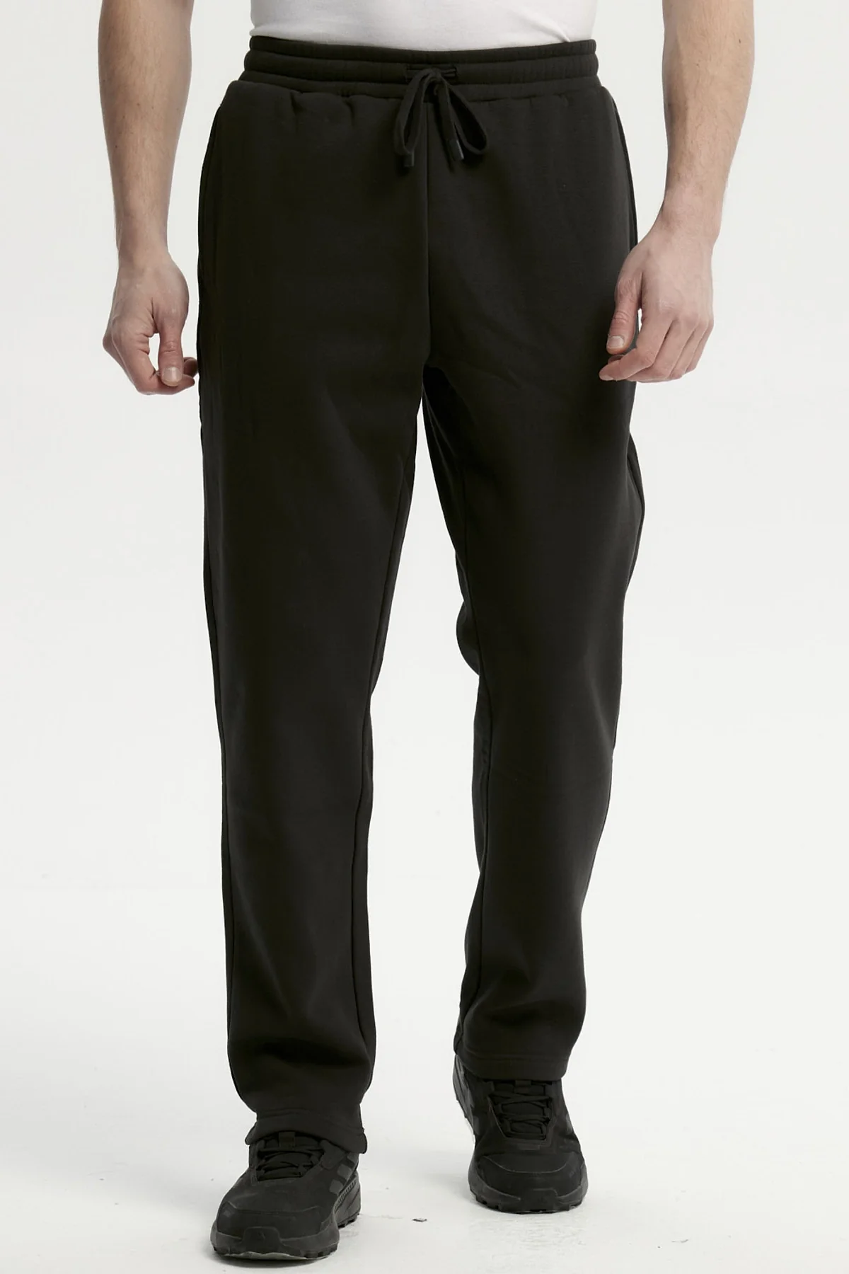 Pantalón Buzo Hombre Calce Recto Marengo