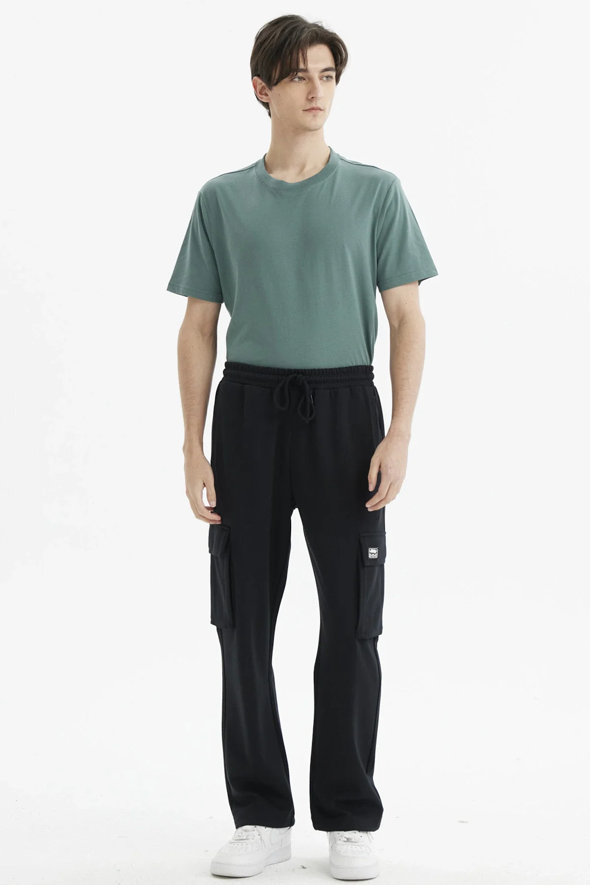 Pantalón Buzo Hombre Jogger Negro - Image 4