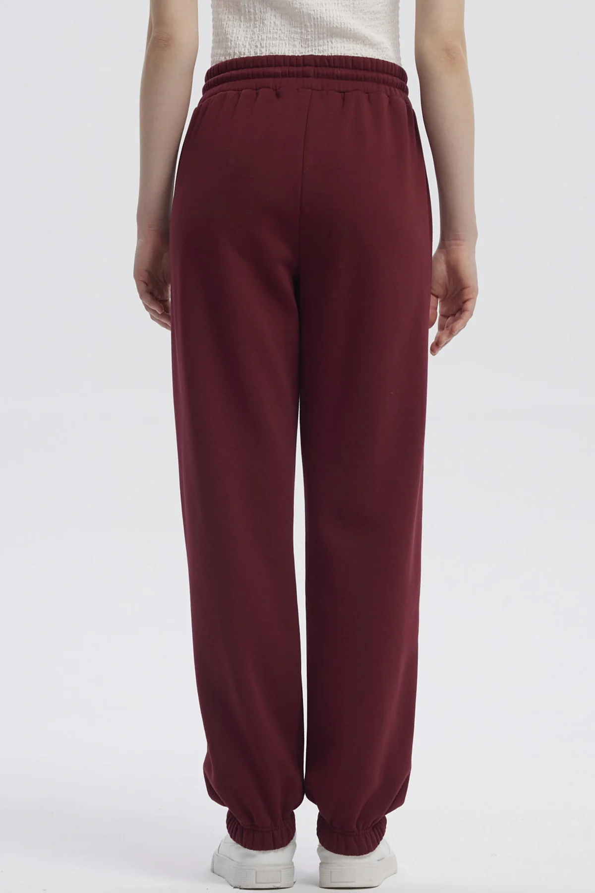 Pantalón Buzo Mujer Jogger Rojo - Image 3