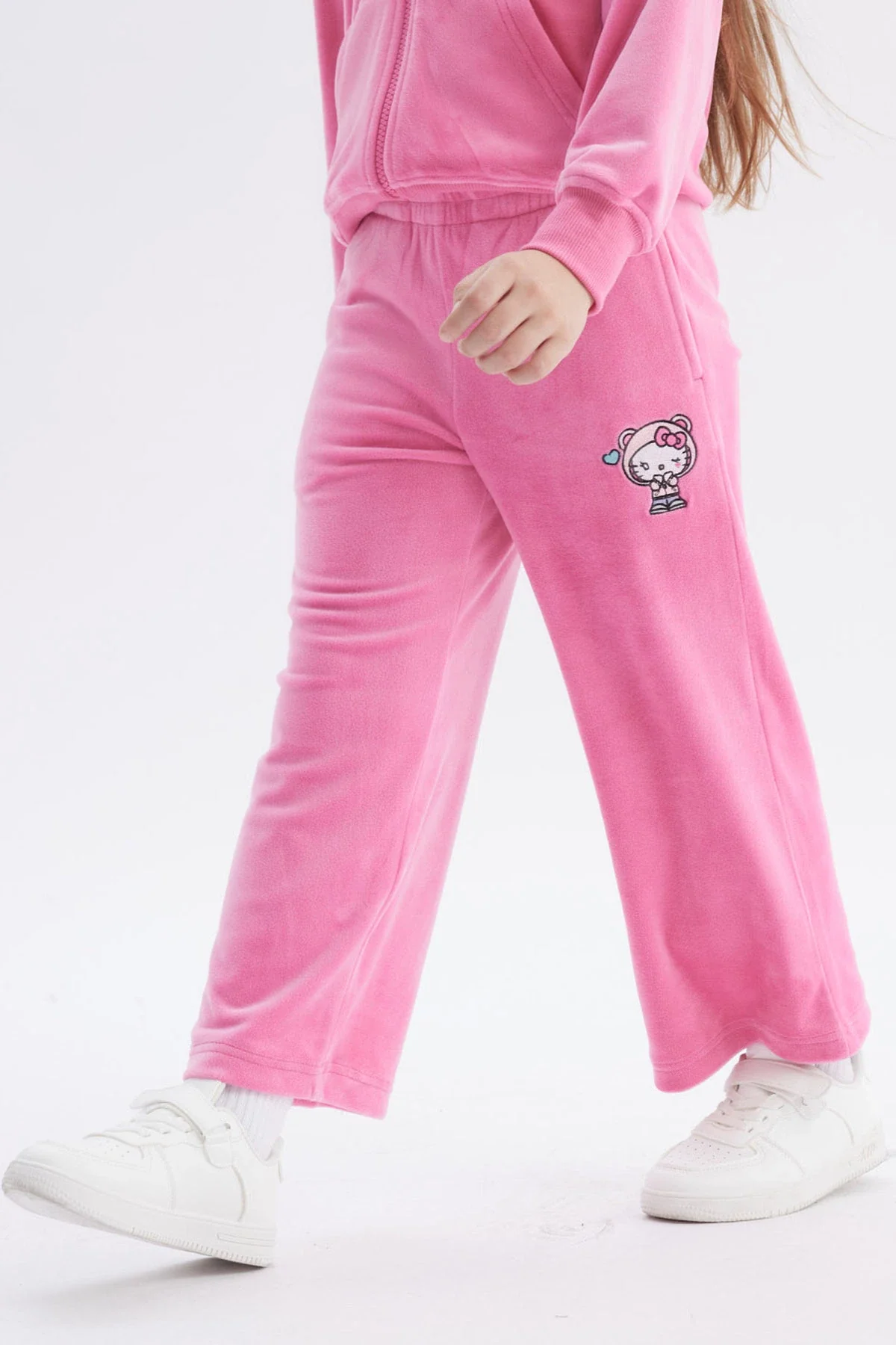 Pantalón Buzo Niña Hello Kitty Rosado - Image 2