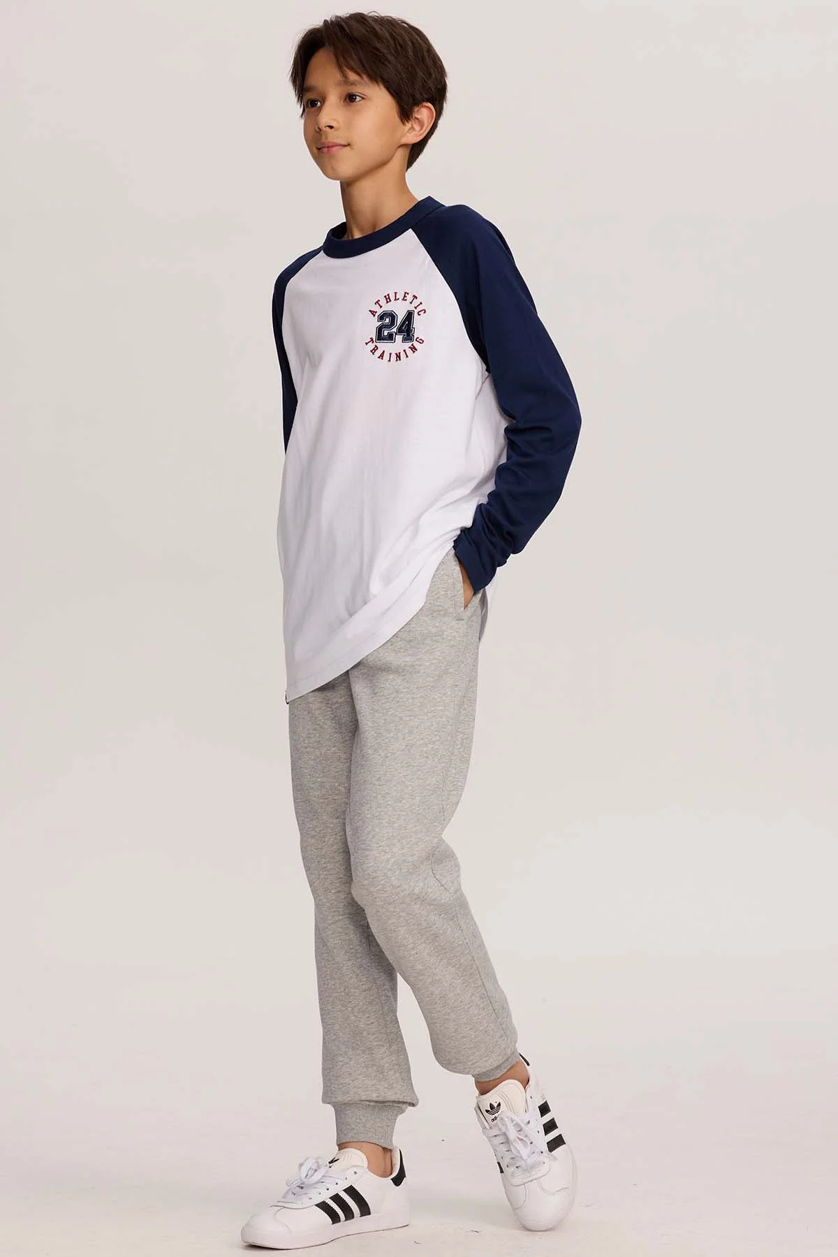Pantalón Buzo Niño Bipack Teens  Azul Oscuro - Image 4