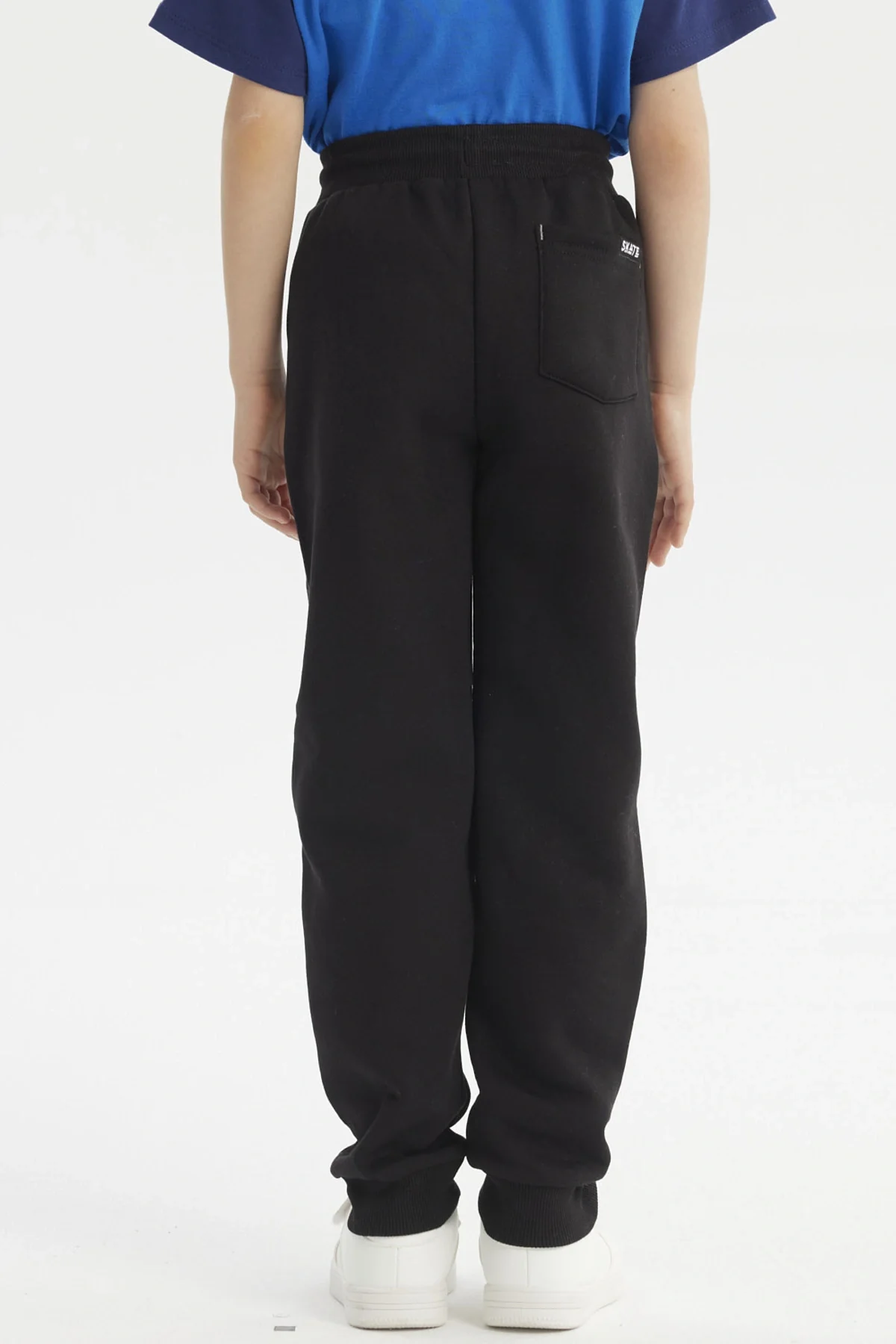 Pantalón Buzo Niño Jogger Negro - Image 3