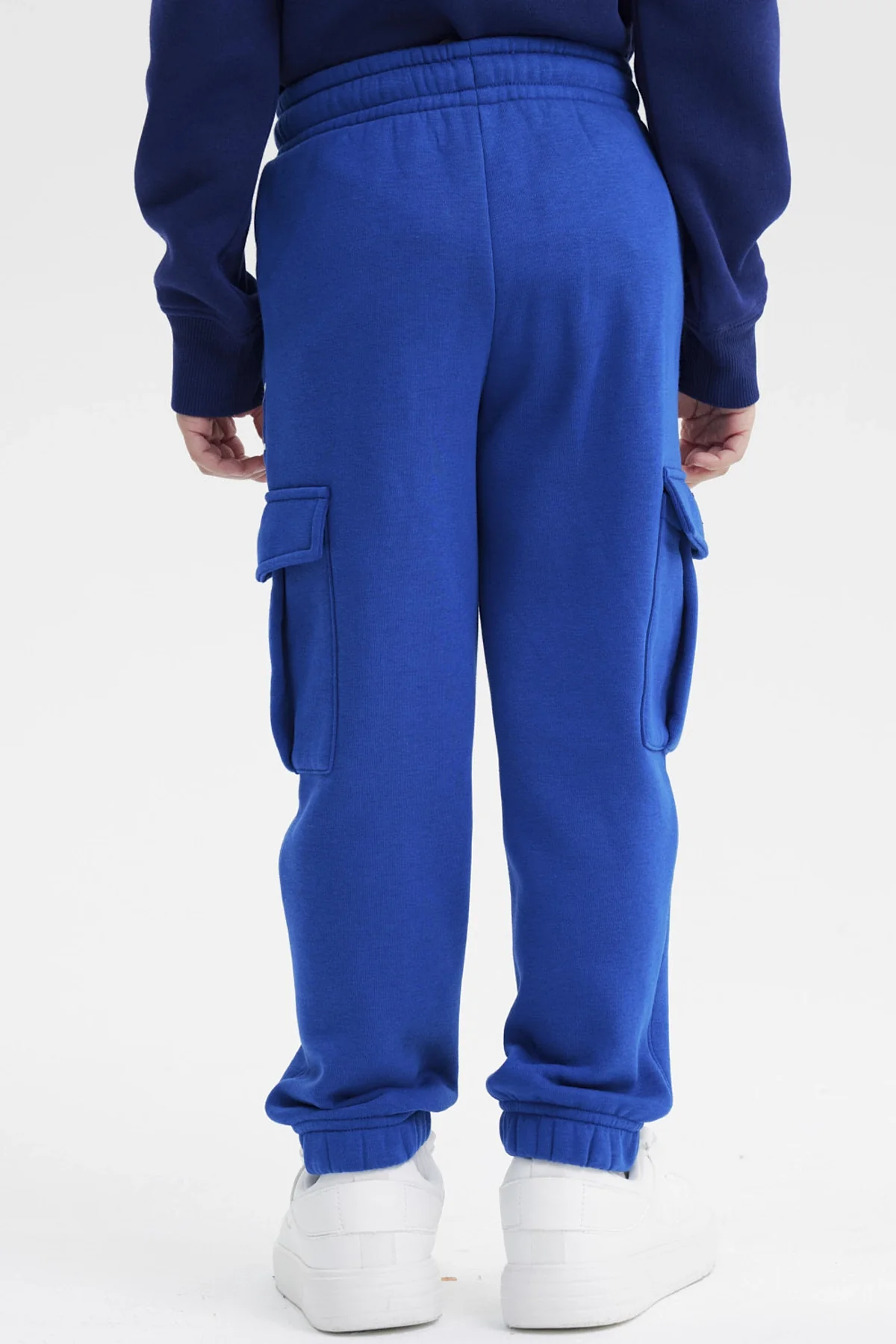 Pantalón Buzo Niño Jogger Telaraña Azul Marino - Image 3