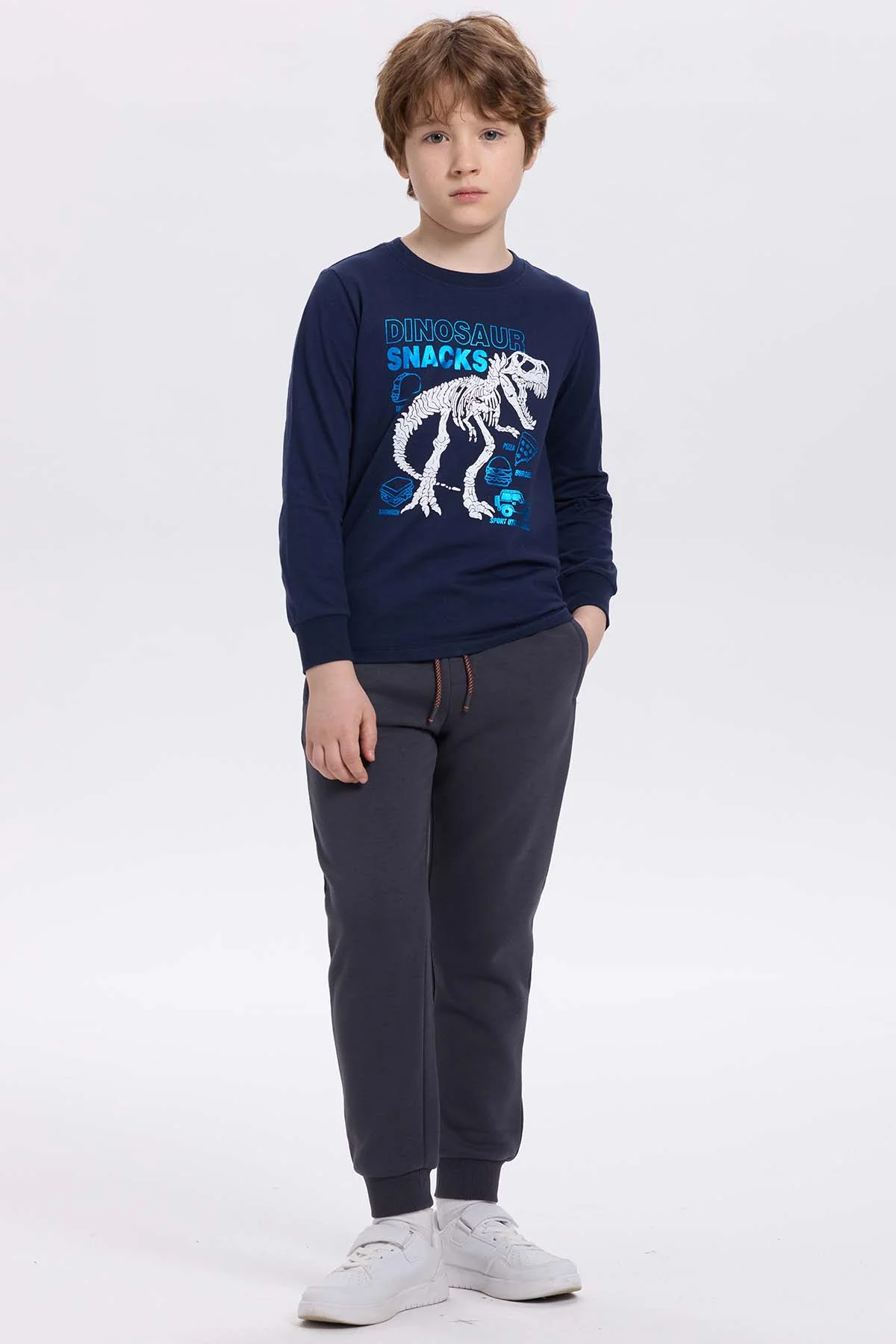 Pantalón Buzo Niño Toddler Marengo - Image 4