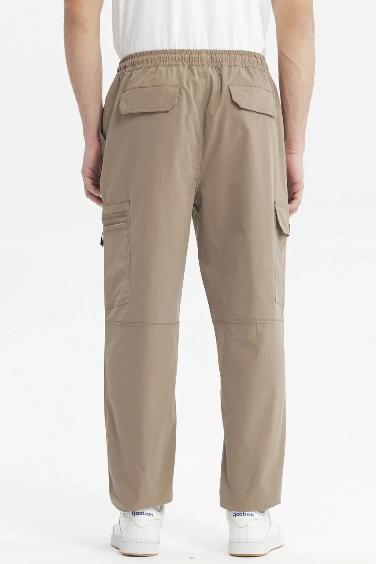 Pantalón Hombre Doble Bolsillo Cargo Café - Image 3
