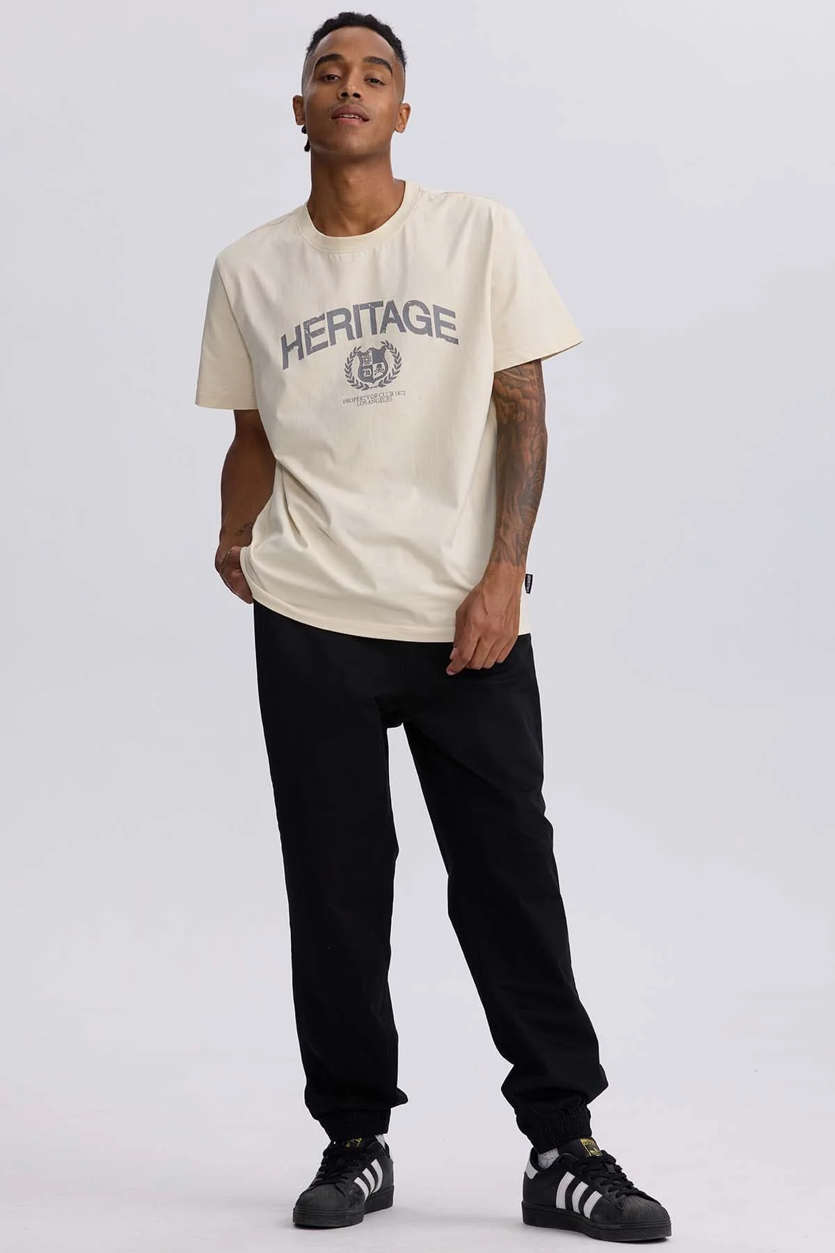 Pantalón Hombre Jogger Twill Negro - Image 4