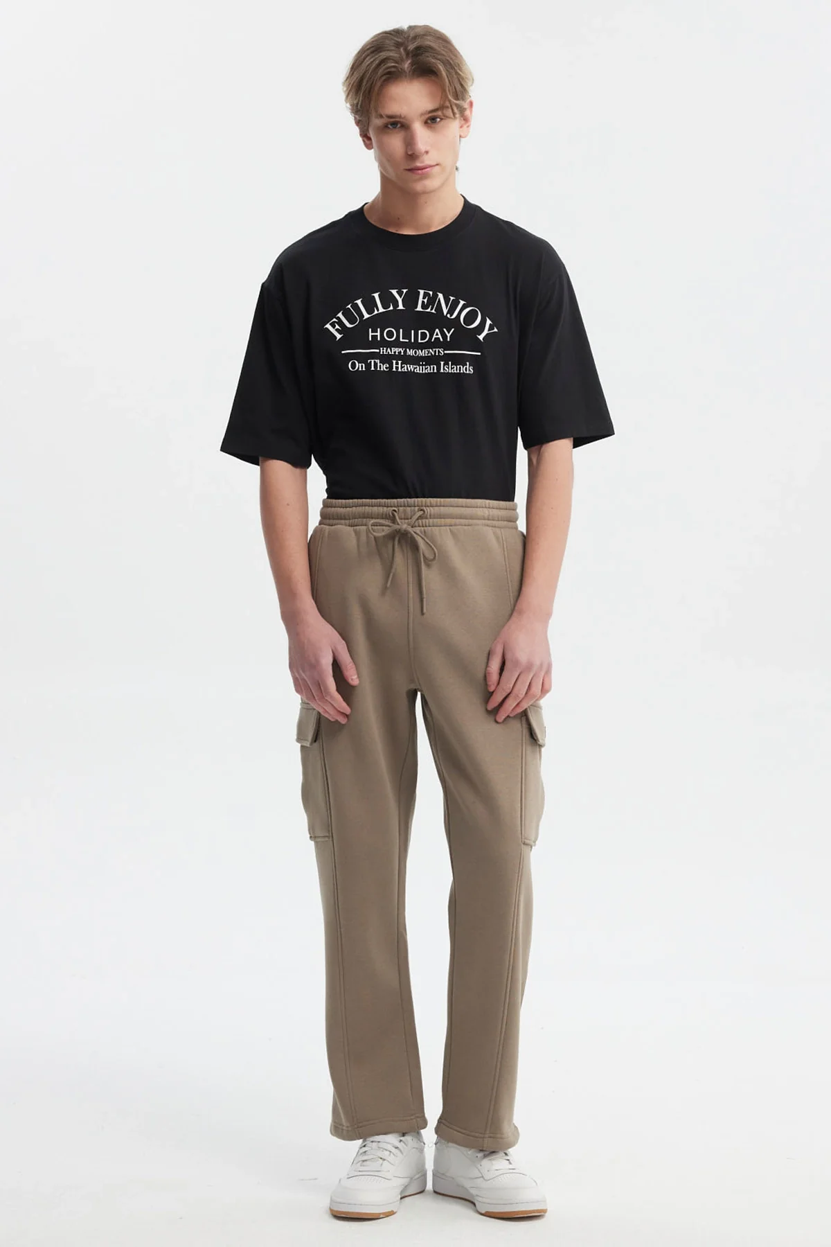 Pantalón Hombre Juvenil Calce Recto Café - Image 4