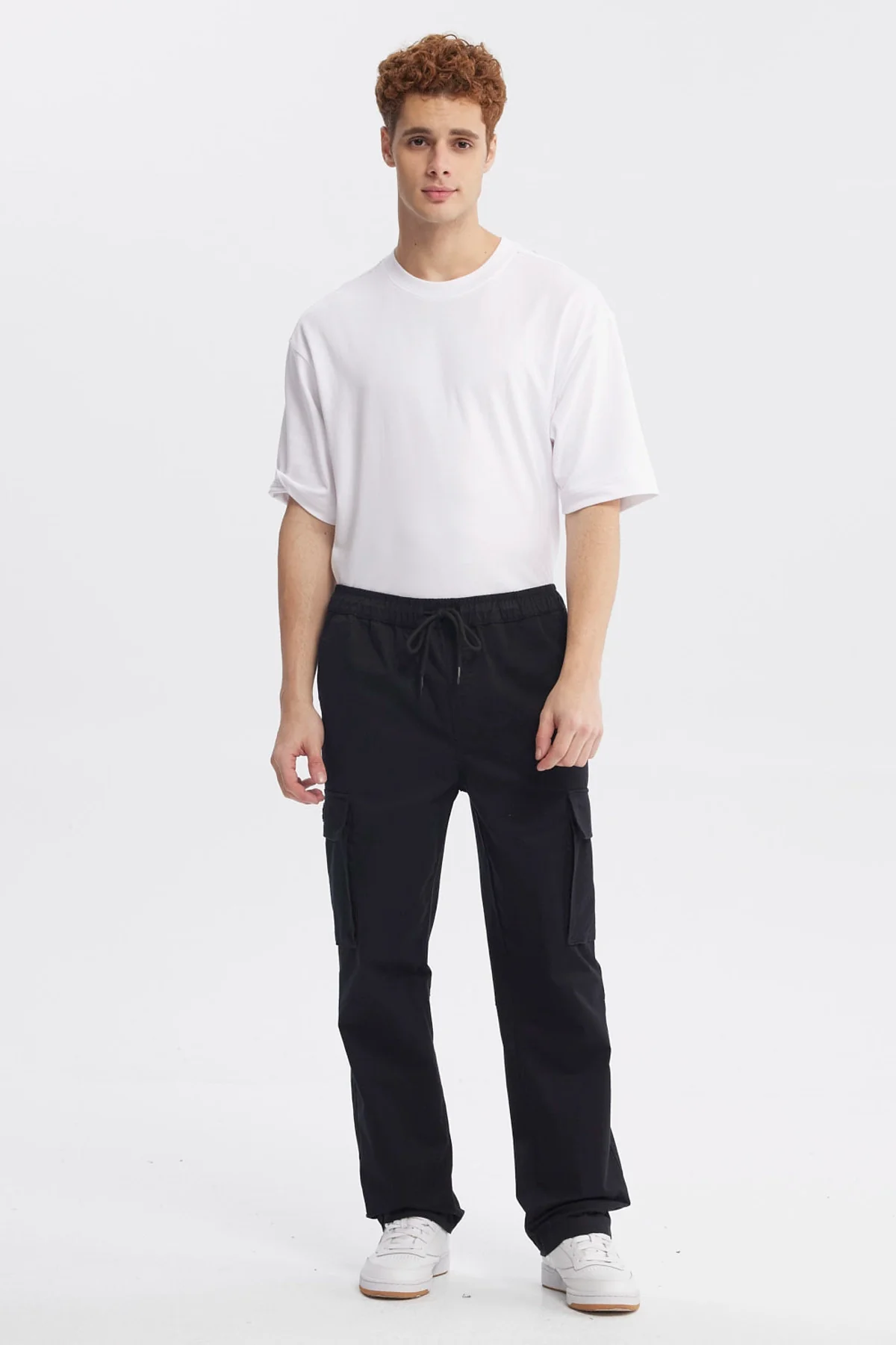 Pantalón Hombre Juvenil Calce Recto Negro - Image 4