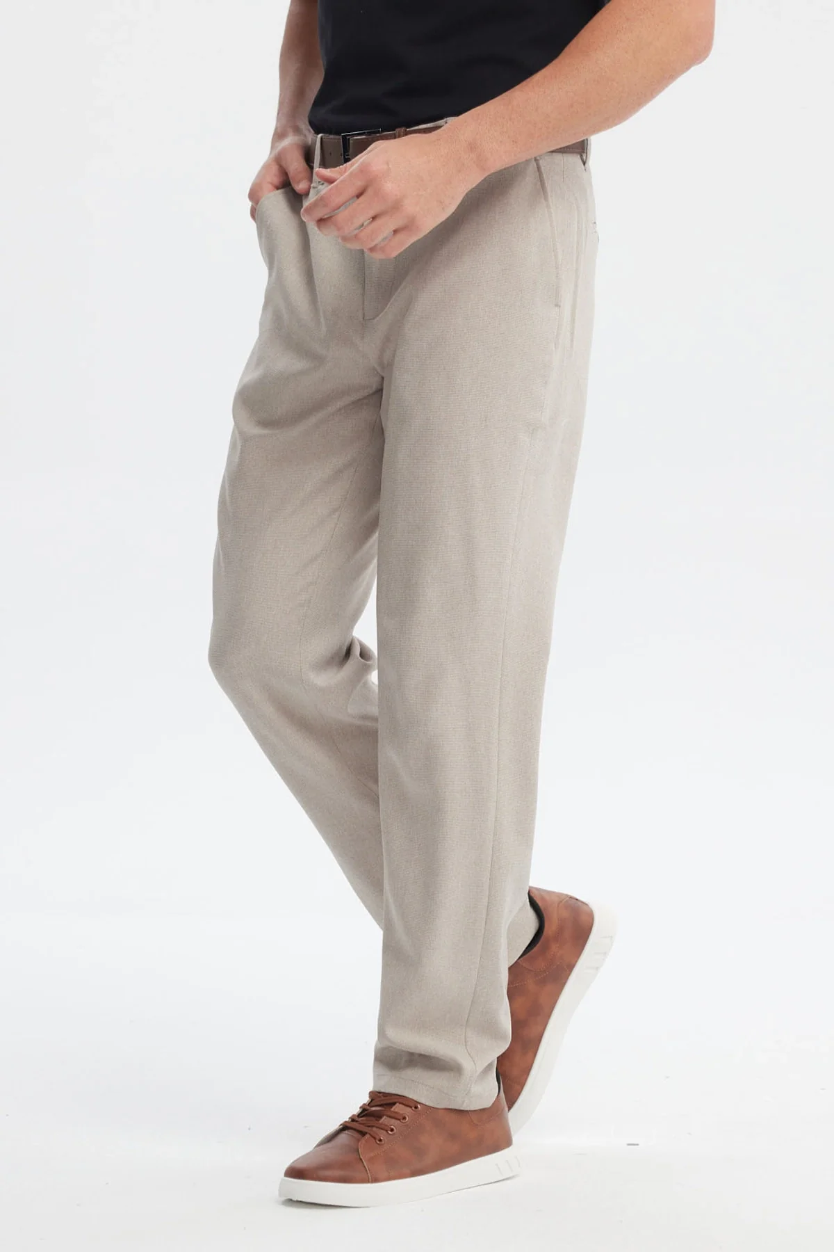 Pantalón Hombre Slim Kaki - Image 2