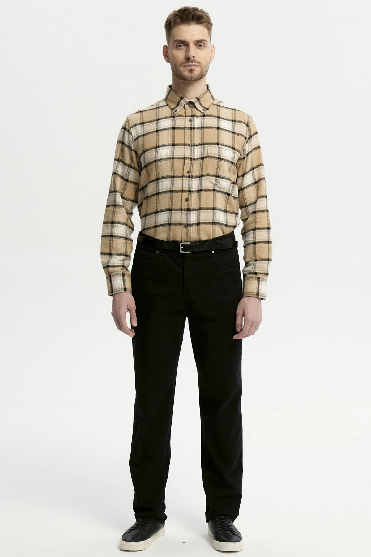 Pantalón Hombre Slim Negro - Image 4