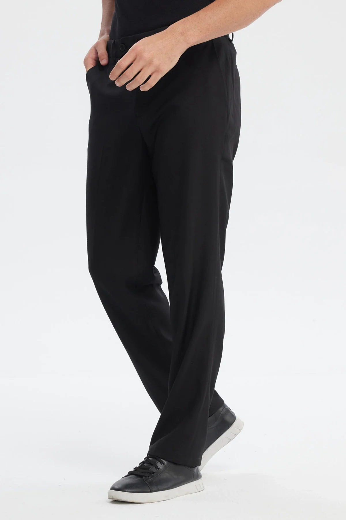 Pantalón Hombre Slim Negro - Image 2
