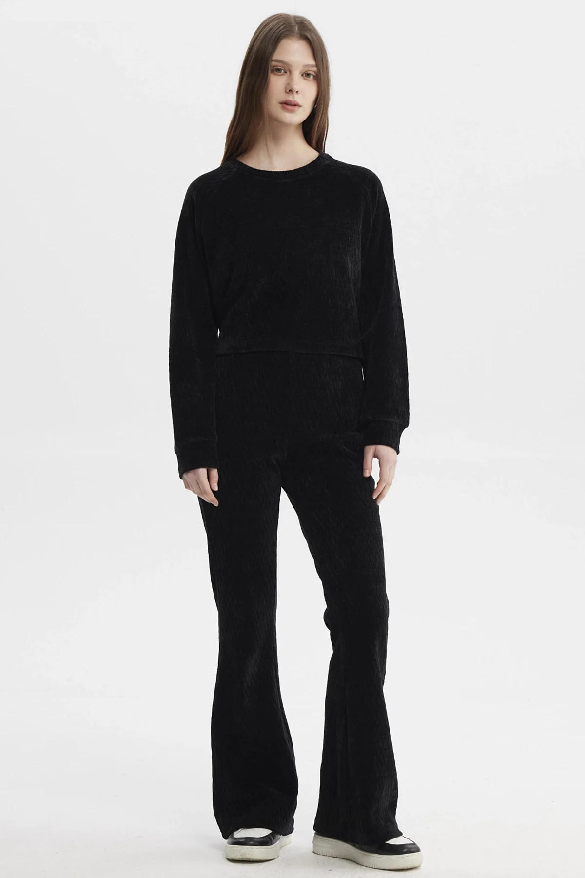 Pantalón Mujer Flare Negro - Image 4