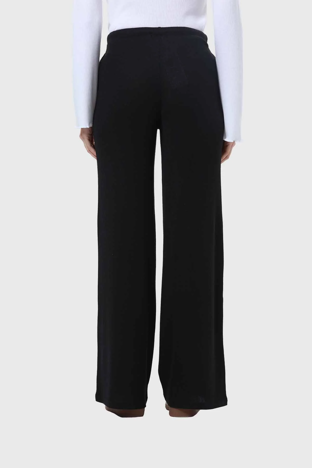 Pantalón Mujer Rib Negro - Image 3