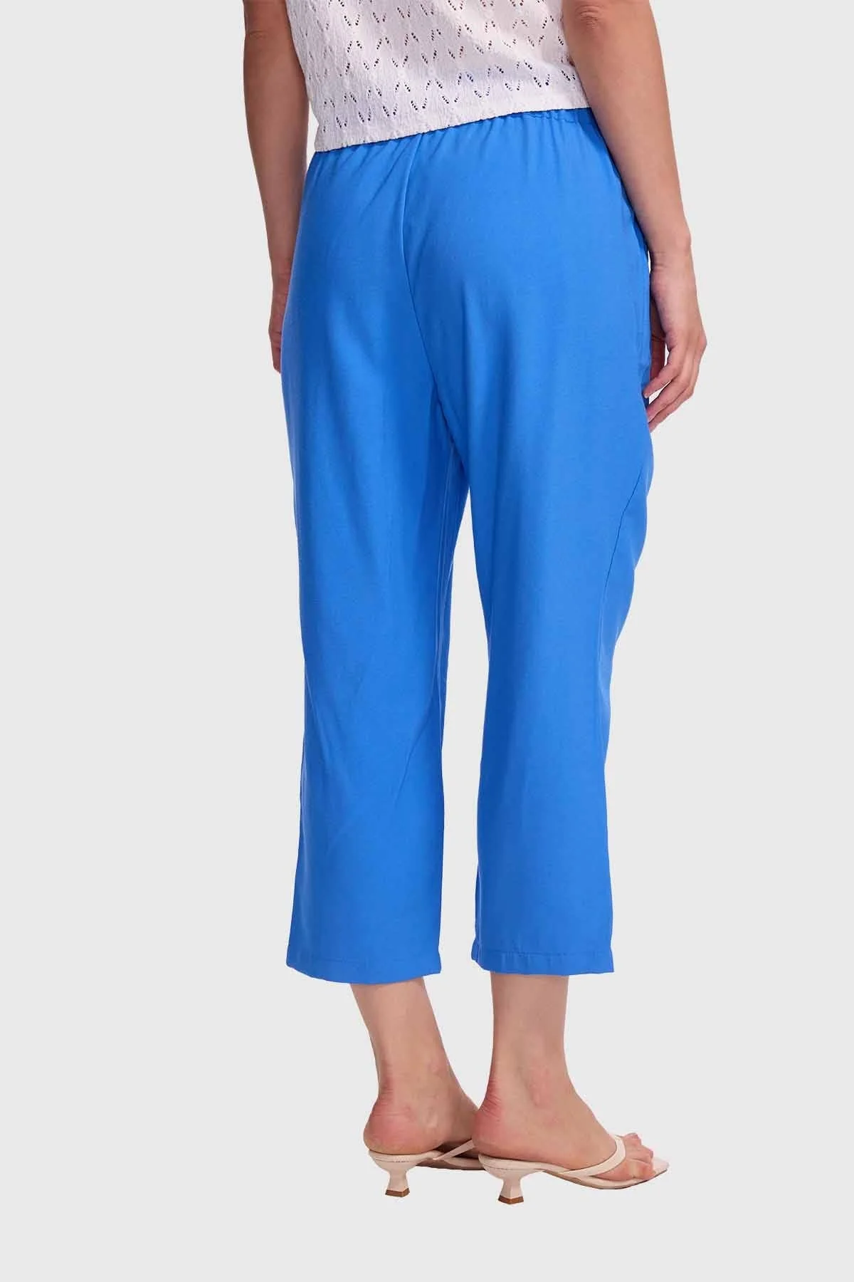 Pantalón Mujer Slim Tobillero Azul - Image 3