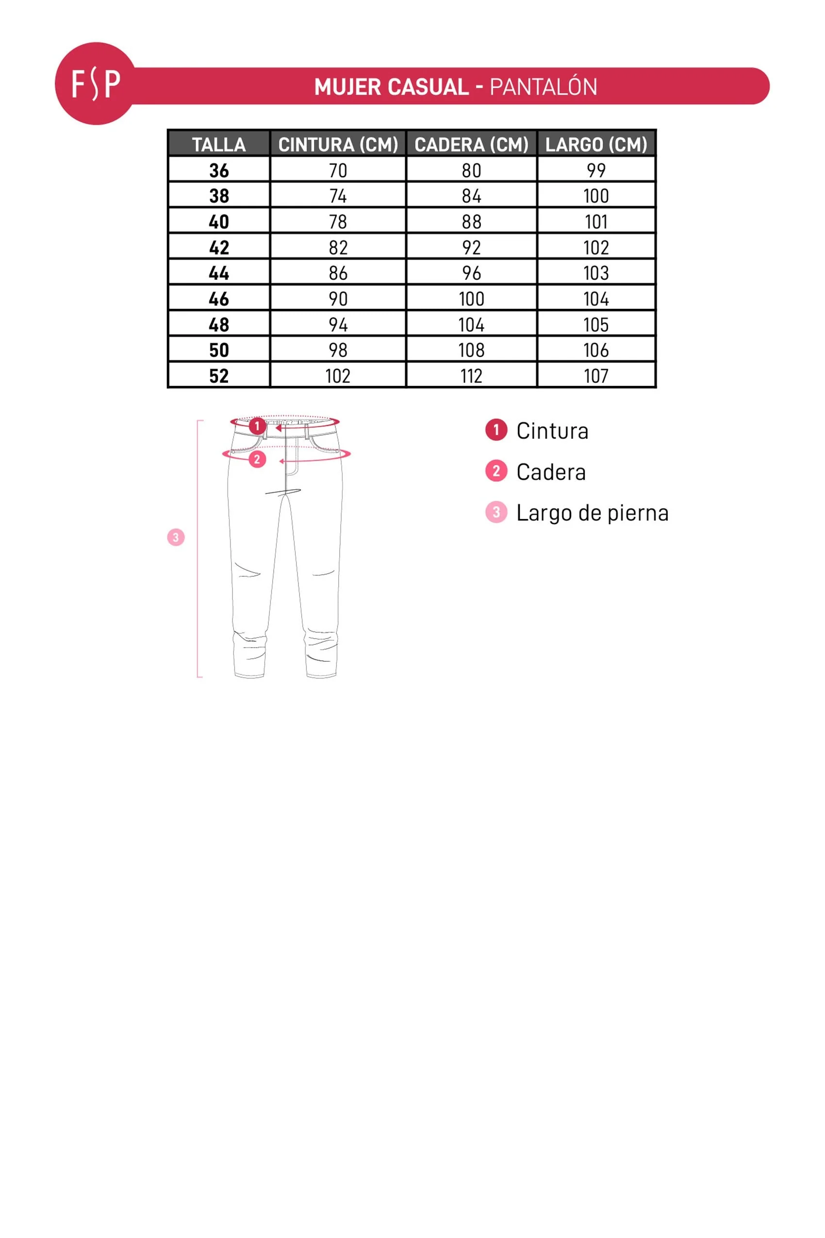 Pantalón Mujer Tiro Alto Sastrero Gris - Image 5
