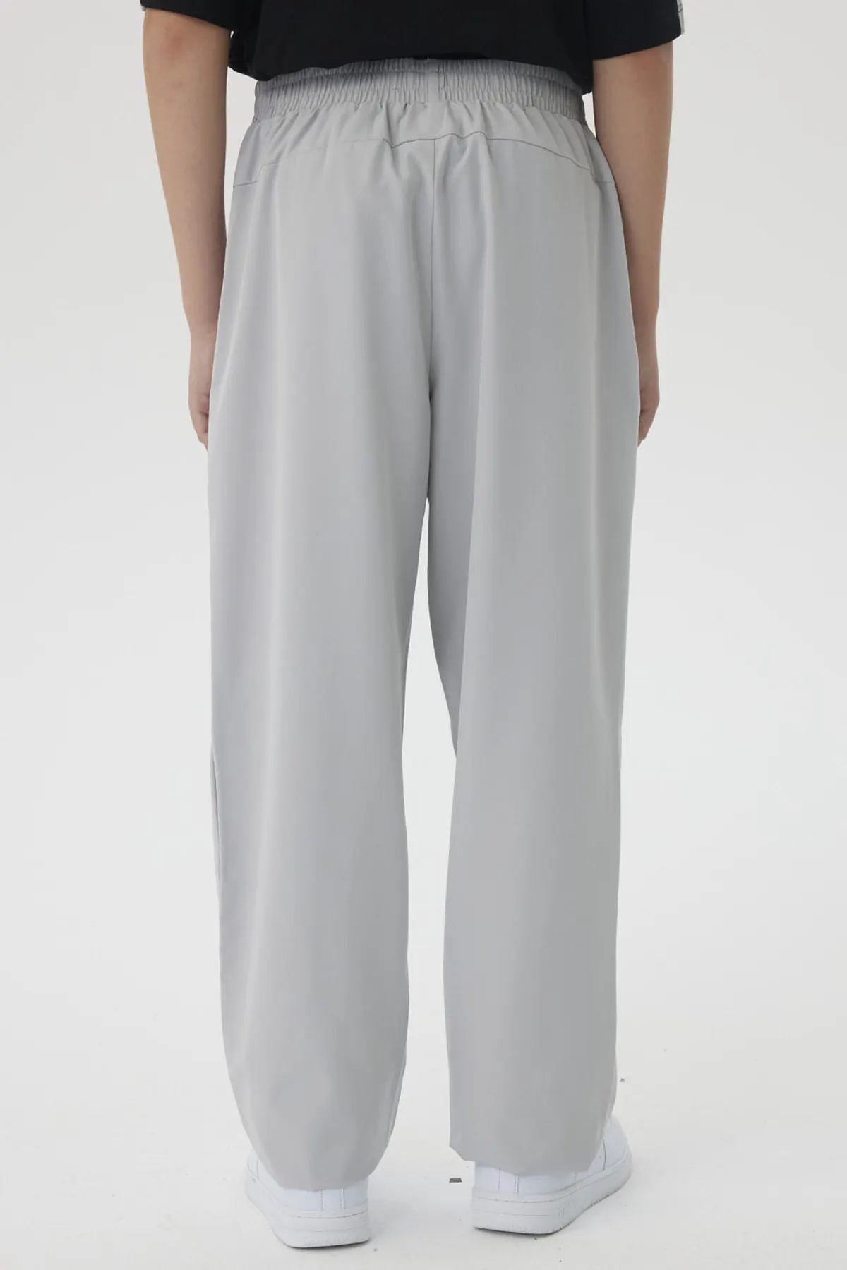 Pantalón Niño Jogger Deportivo Gris - Image 3