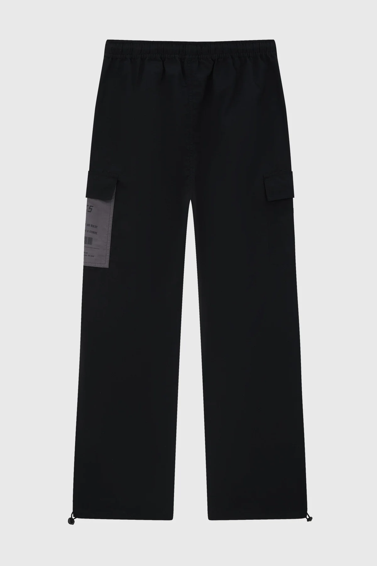 Pantalón Niño Jogger Nylon Con Cordón Negro - Image 2