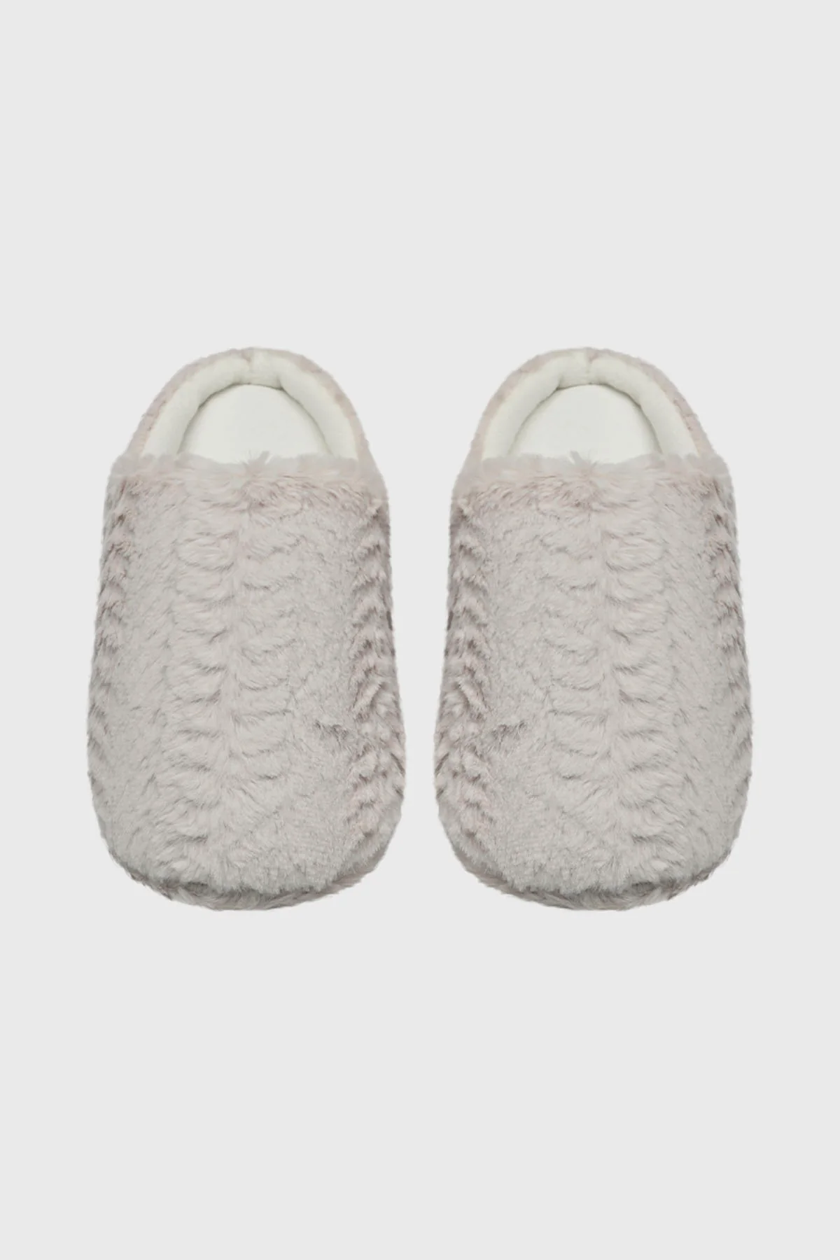 Pantufla Mujer Casual Gris
