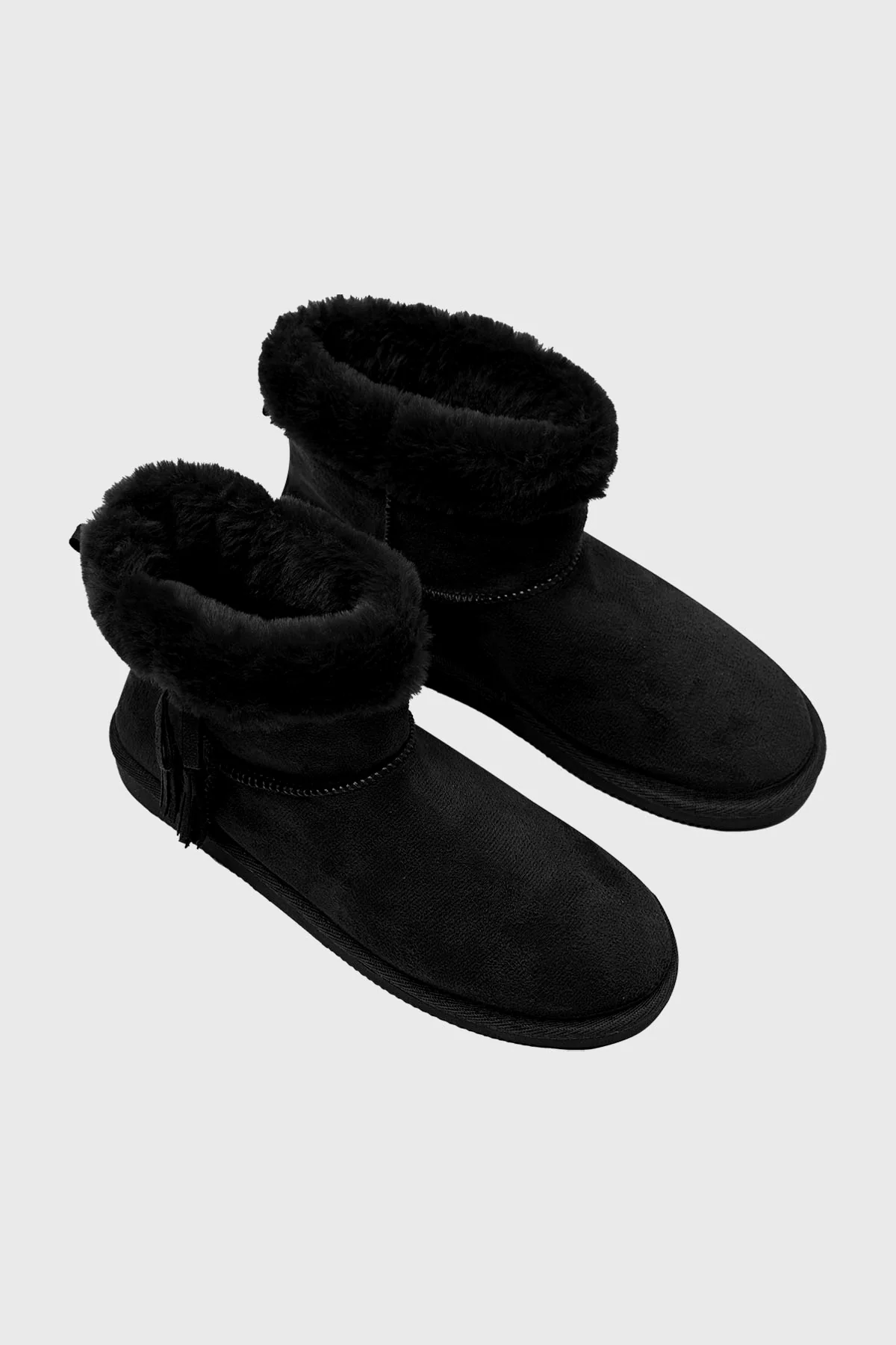 Pantufla Mujer Casual Negro - Image 2