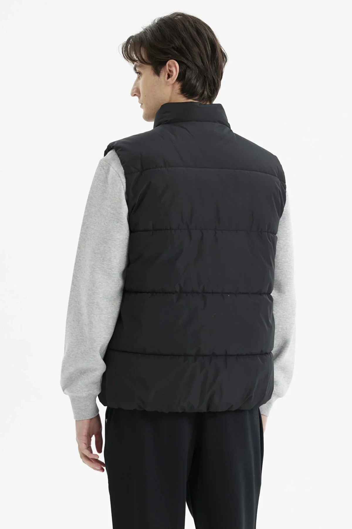 Parka Hombre Puffa Lisa Negro - Image 3