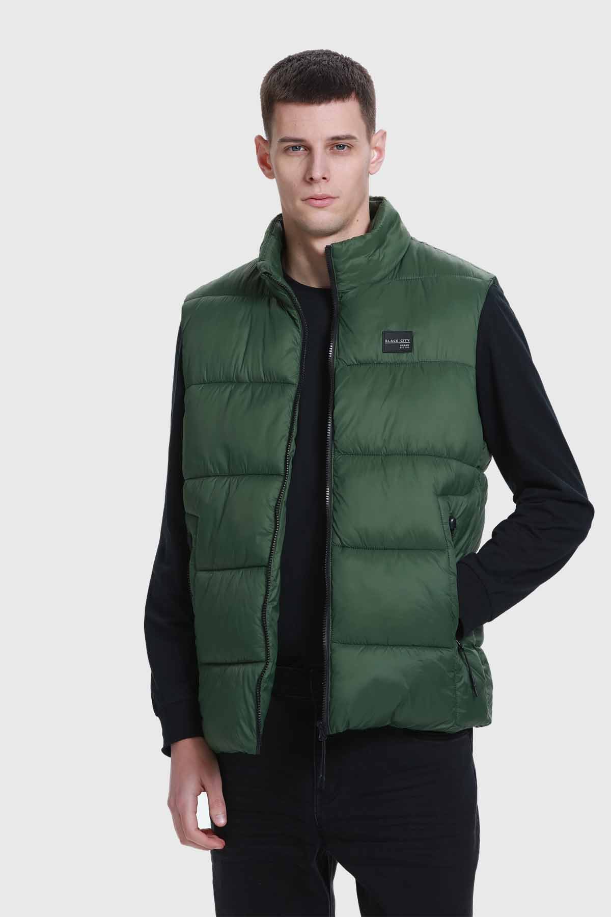 Parka Hombre Puffa Verde Militar - Image 2