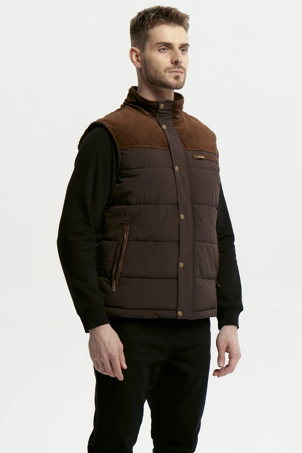 Parka Hombre Slim Chocolate - Image 2